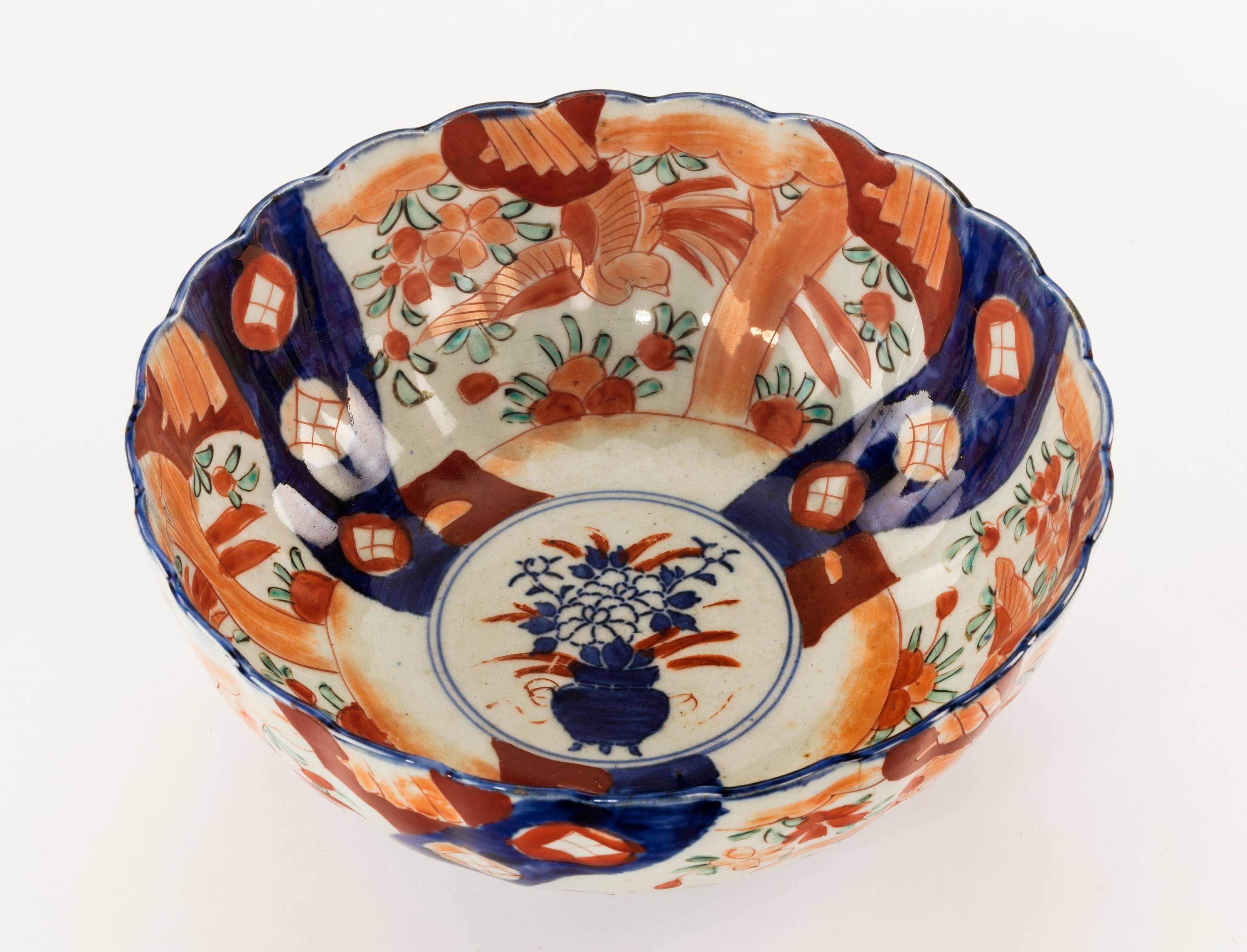 Mid-19th Century Japanese Pottery Porcelain Bowl 2