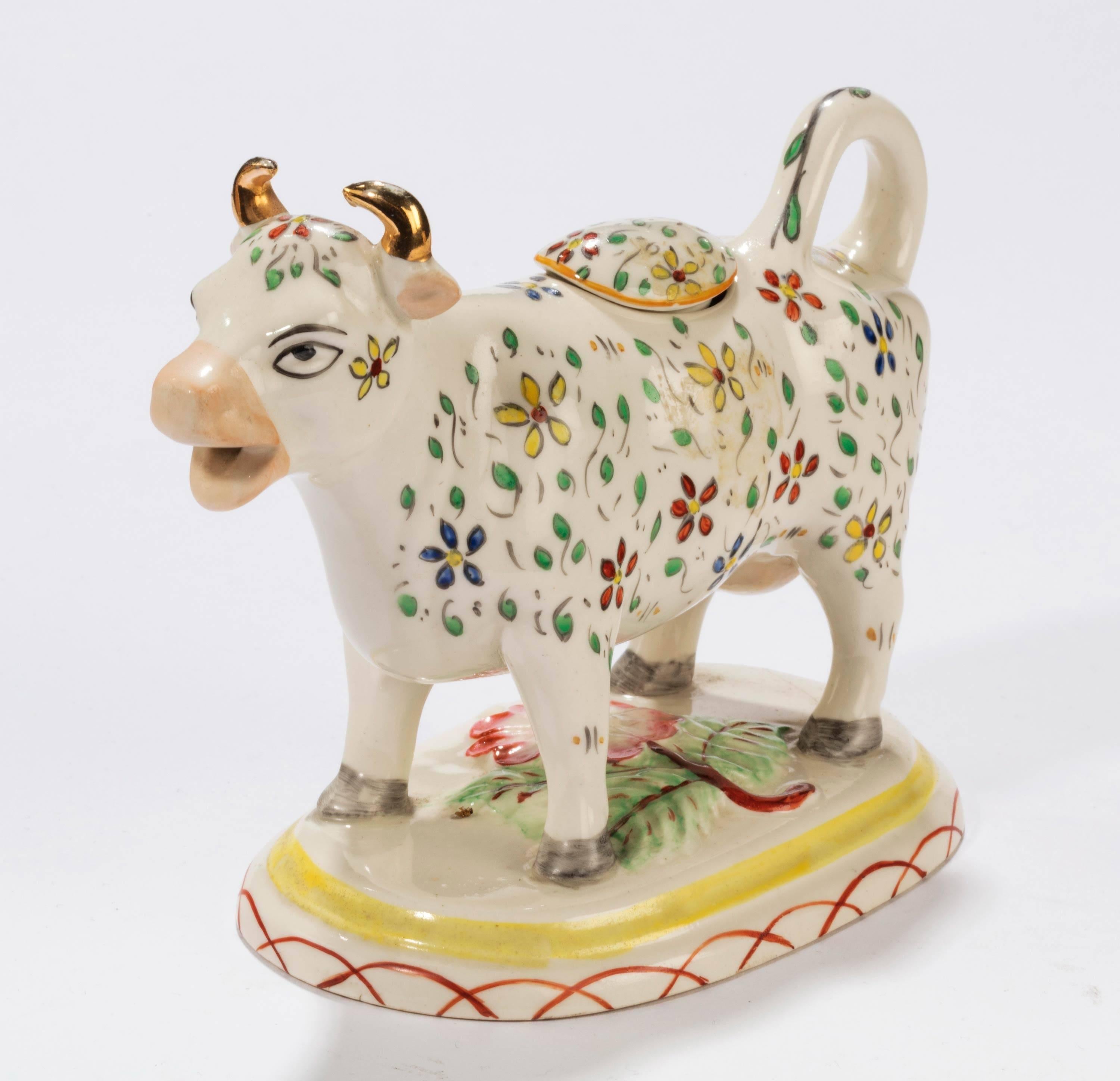 Collection of Five 20th Century Cow Creamers 2