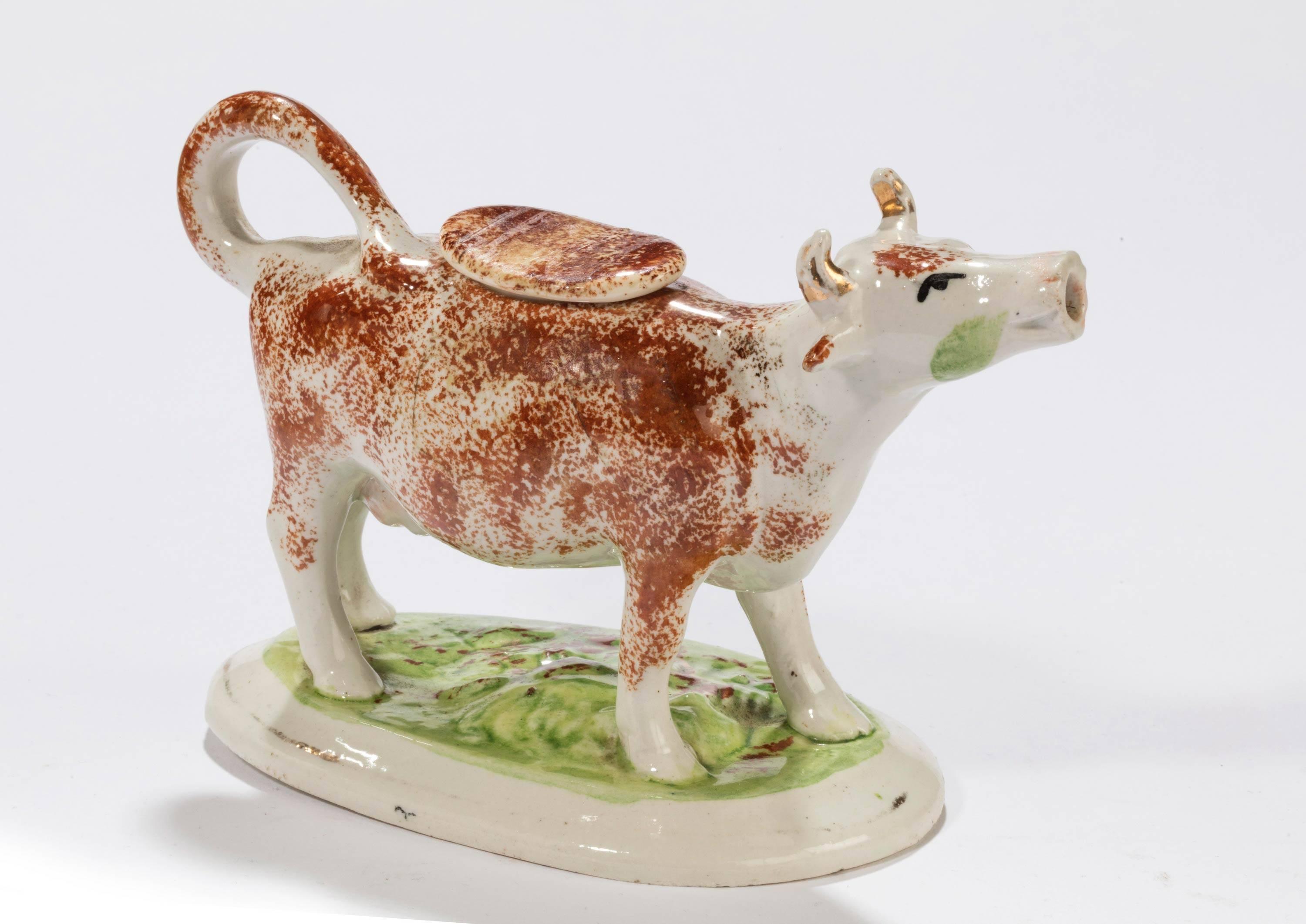 Collection of Five 20th Century Cow Creamers In Excellent Condition In Peterborough, Northamptonshire
