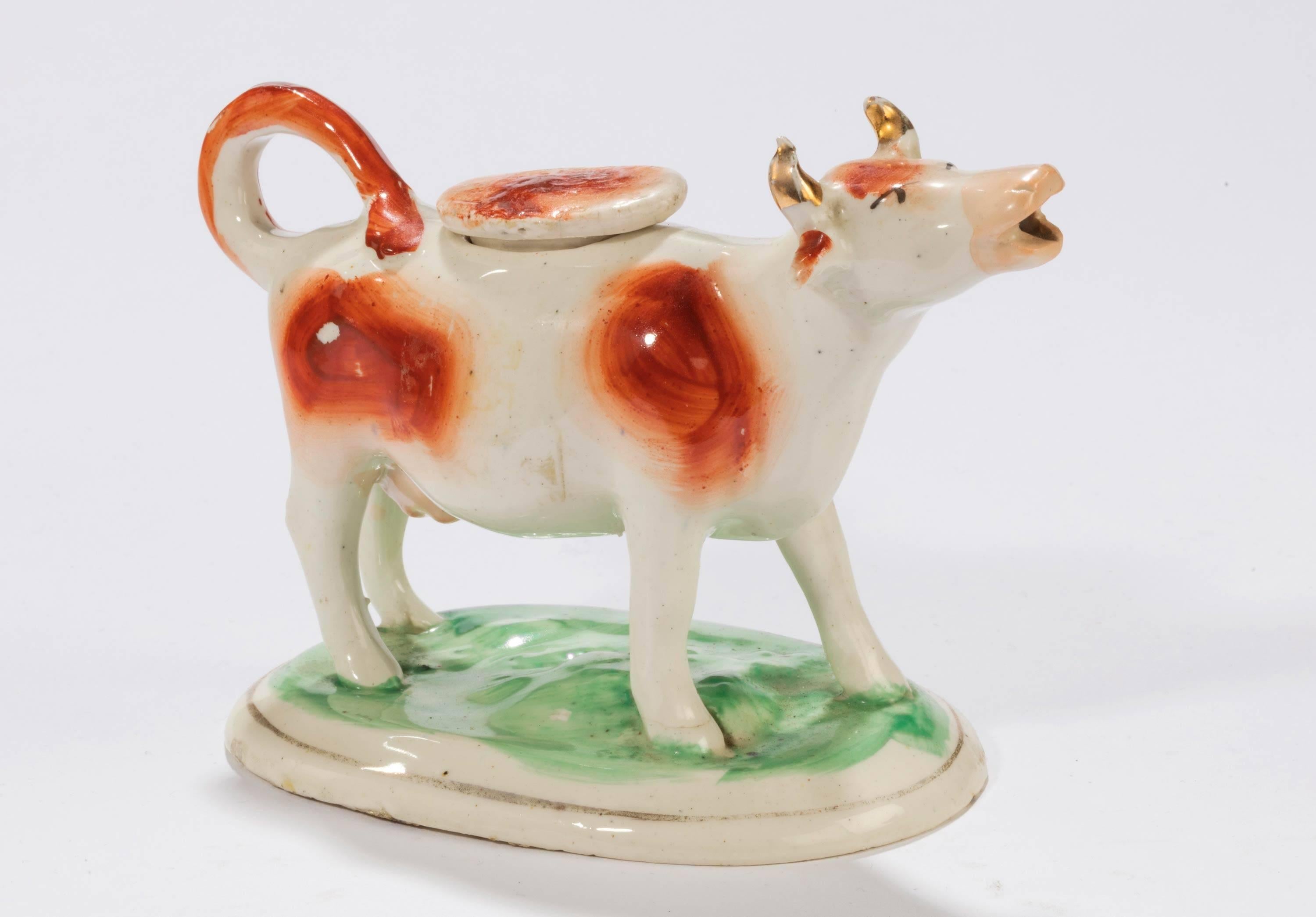 Collection of Five 20th Century Cow Creamers 5