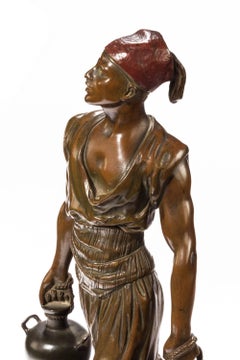 Late 19th Century Bronze Model of a Berber by Emile Pinedo Paris