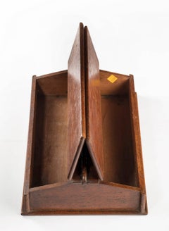 George III Period Mahogany Cutlery Box with a Carrying Handle