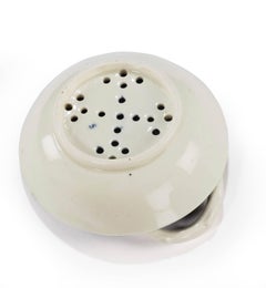 Mid-18th Century Worcester Tea Strainer