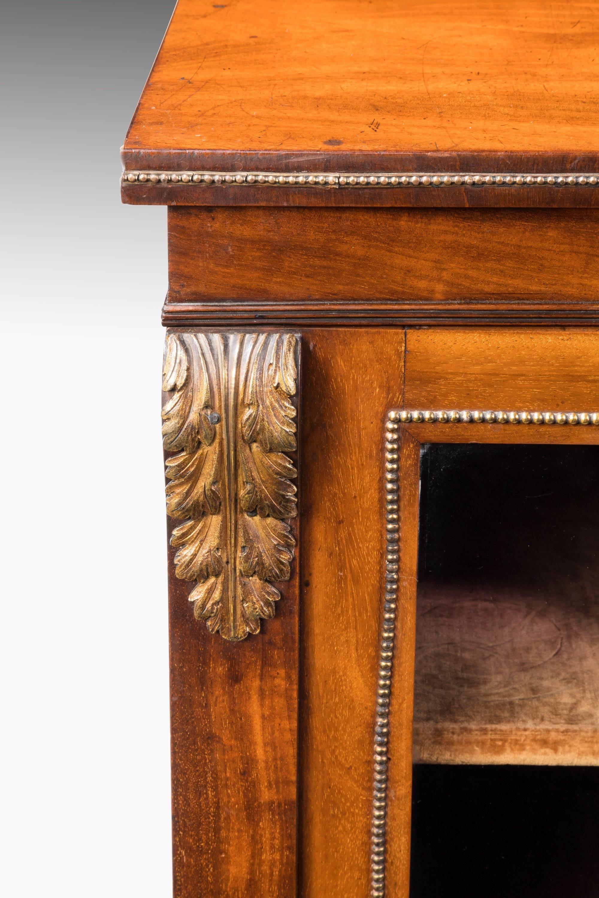 Mid-19th Century Well Figured Mahogany Breakfront Side Cabinet 3