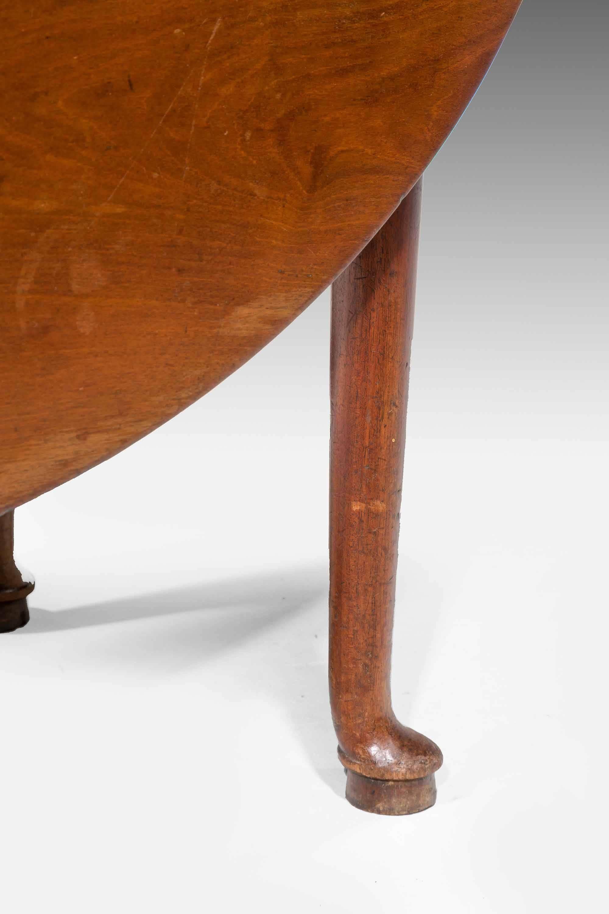 18th Century Early George III Period Mahogany Dining Table