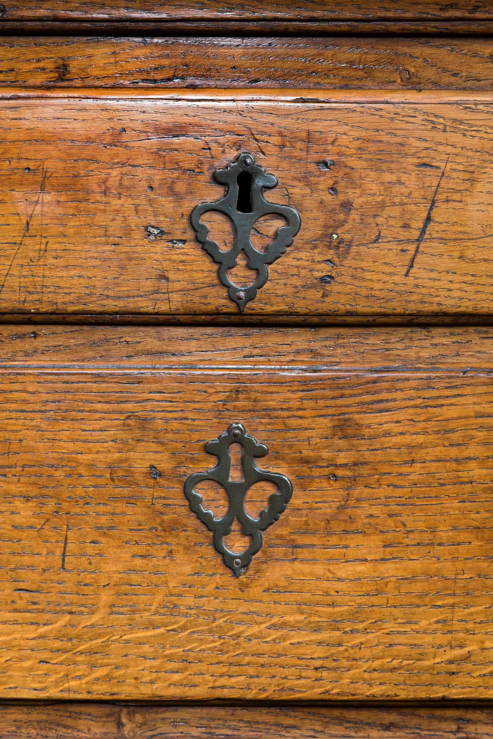 George III Period Oak Dresser Base 3