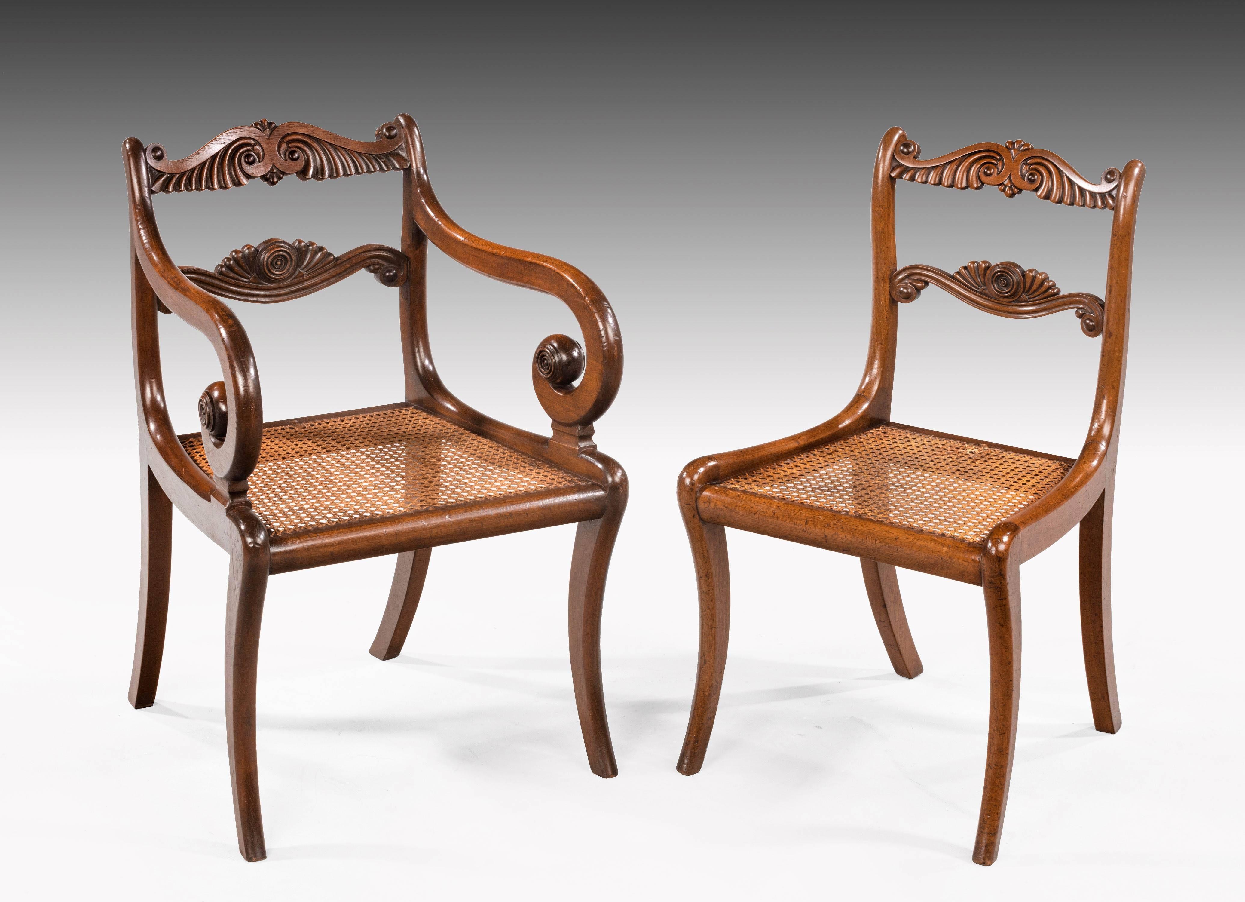 regency period chairs