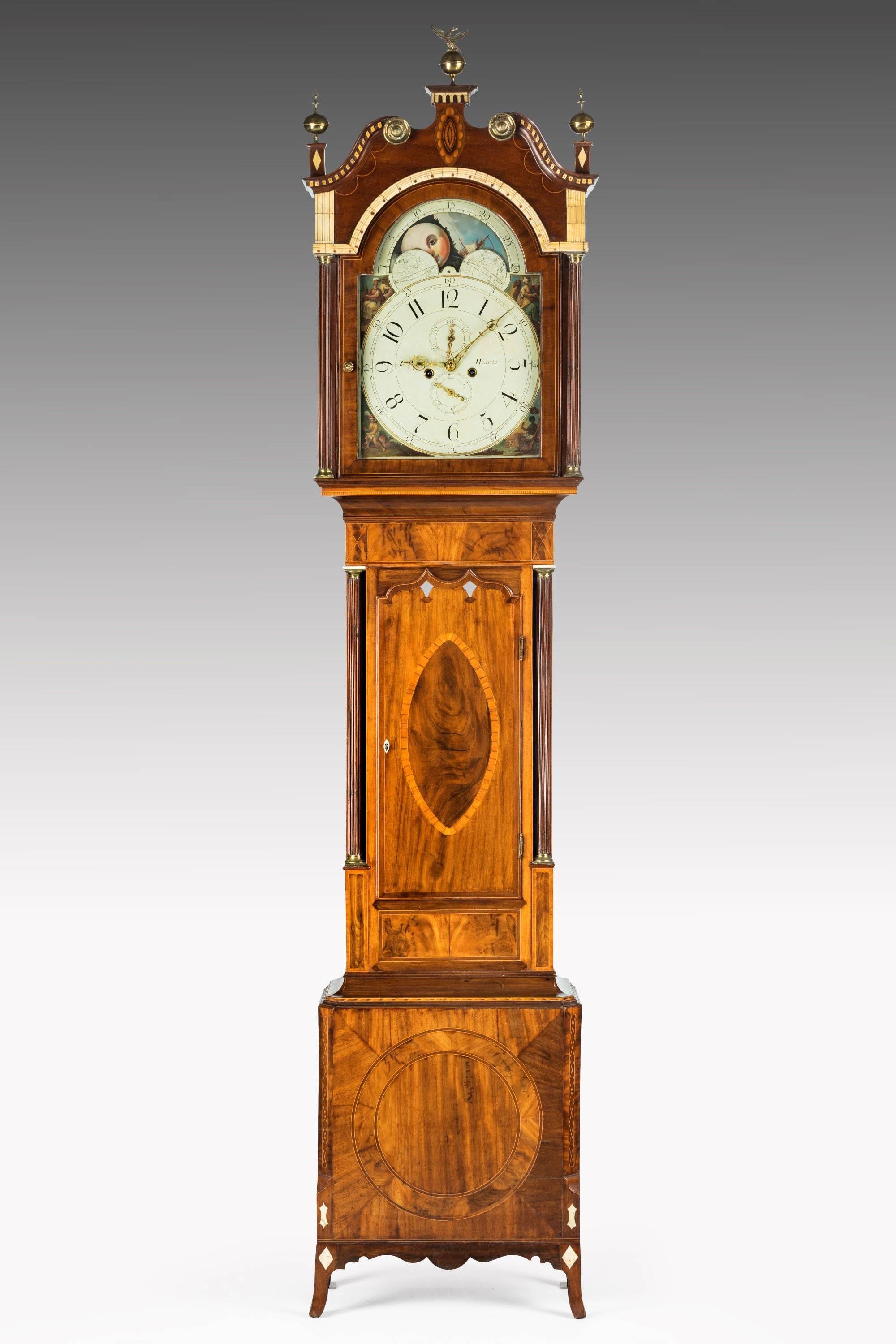 powell grandfather clock