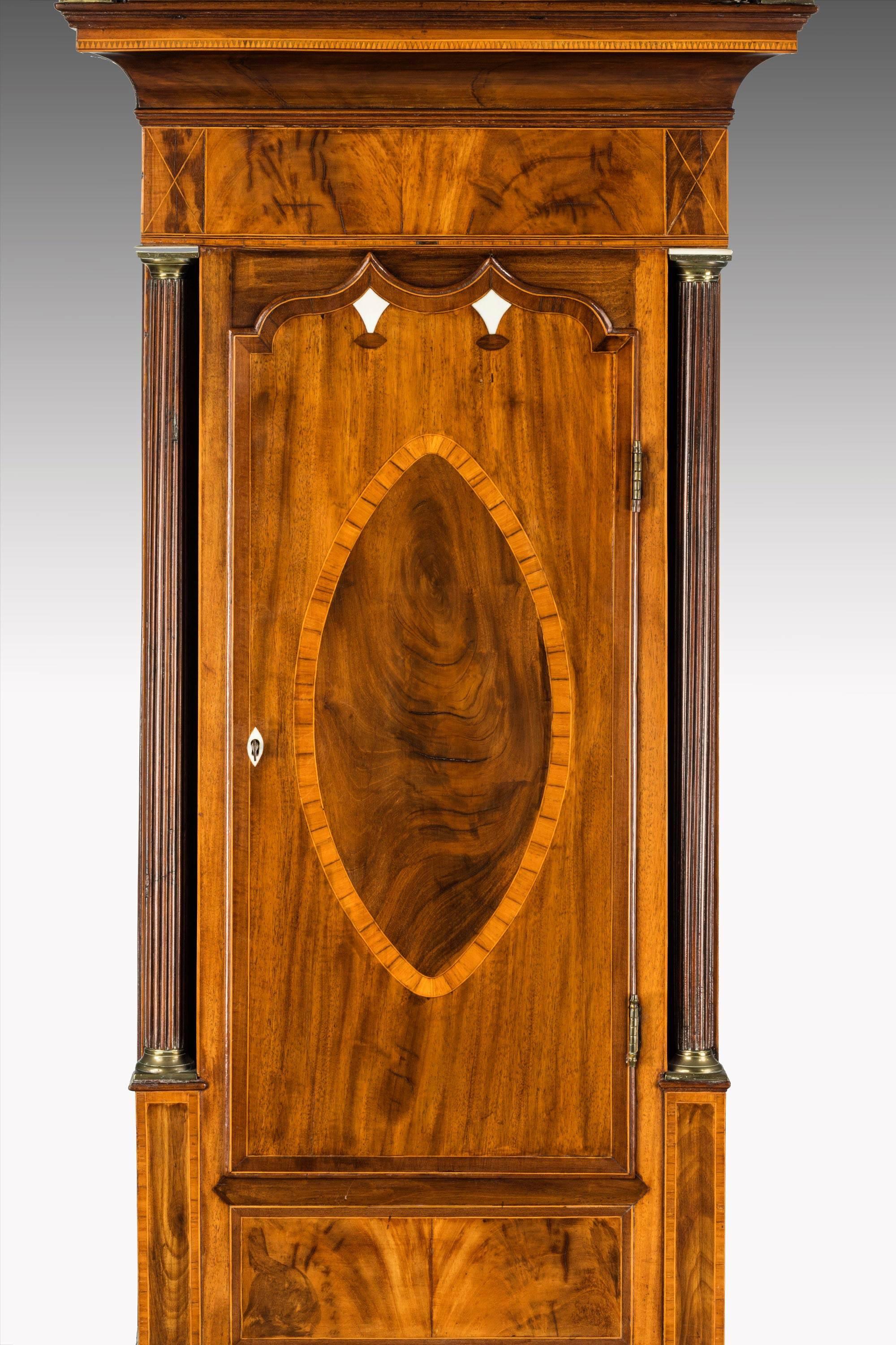 Regency Period Long-Case Clock by James Powell of Worcester 1