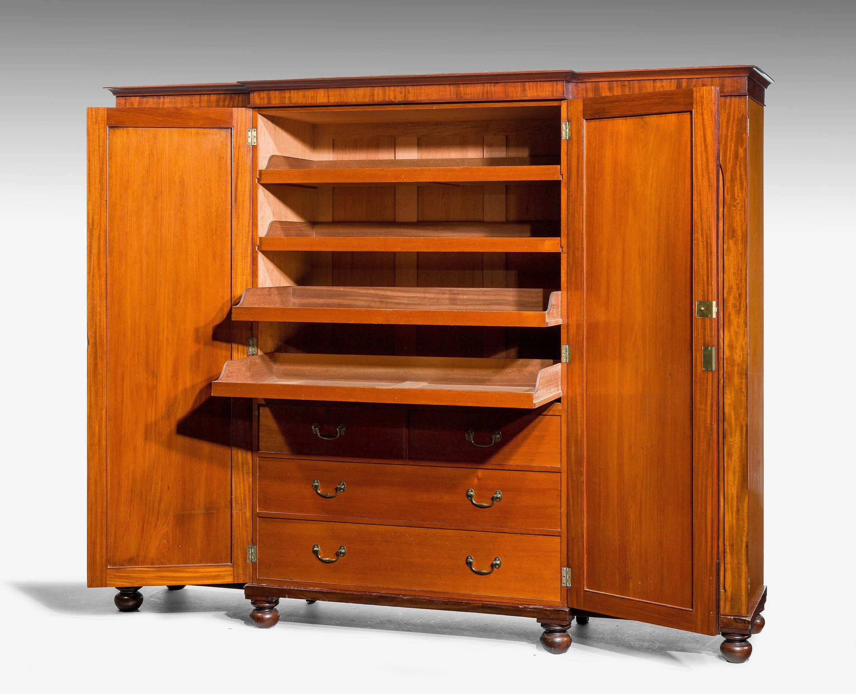 Mid-19th Century Mahogany Wardrobe In Good Condition In Peterborough, Northamptonshire