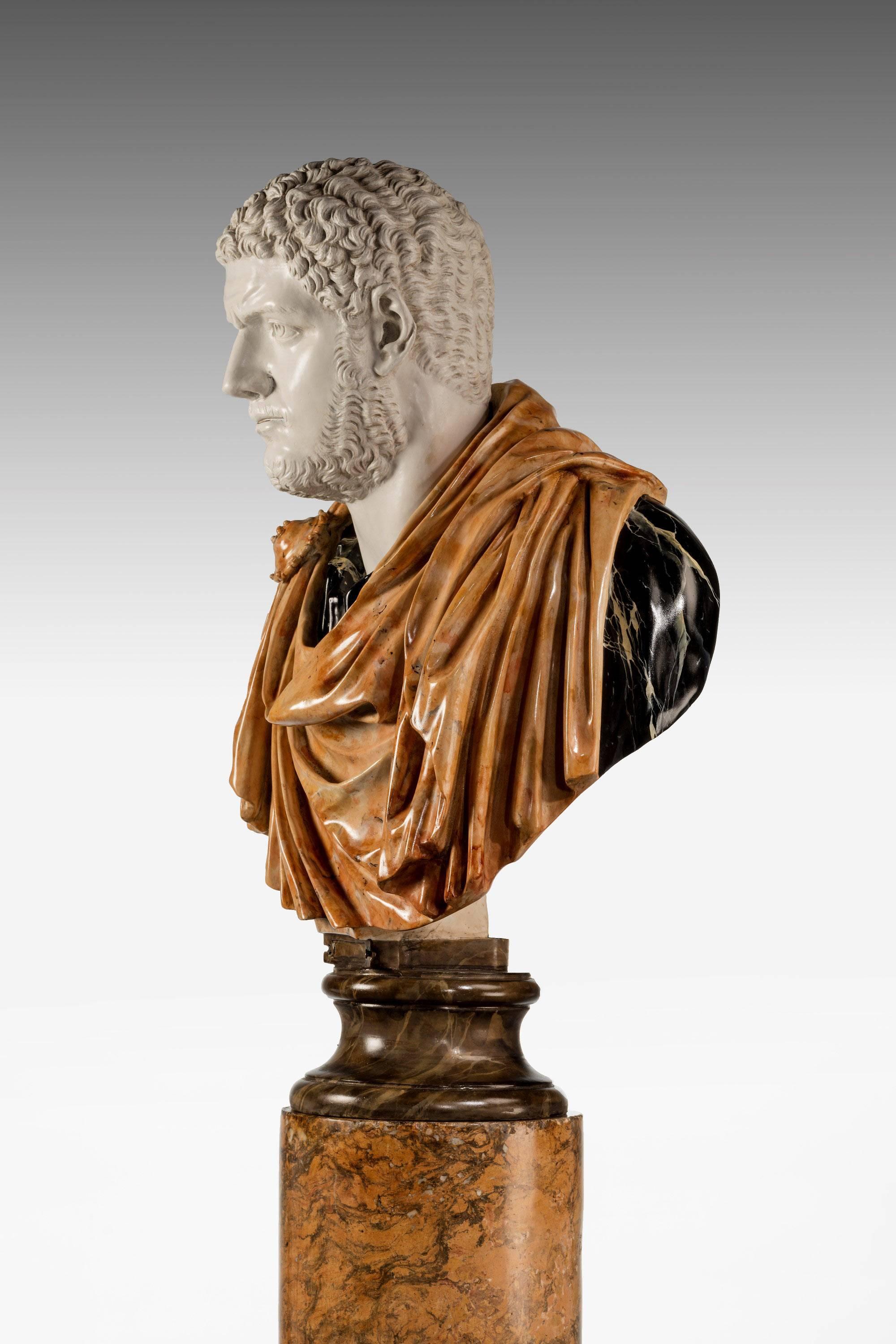 20th Century Bust of a Roman Emperor Caracalla