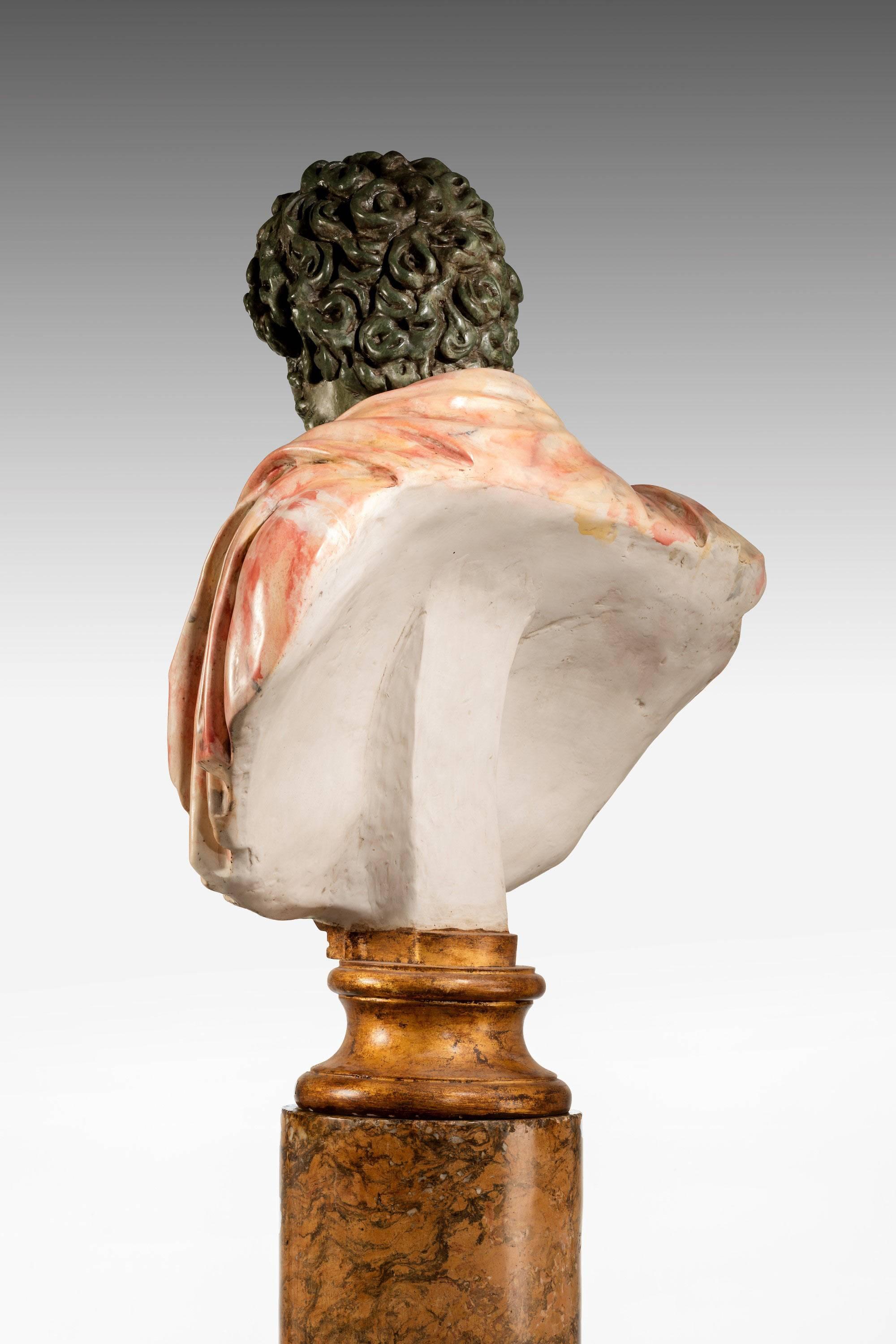 20th Century Bust of a Roman Emperor Septimus Severus