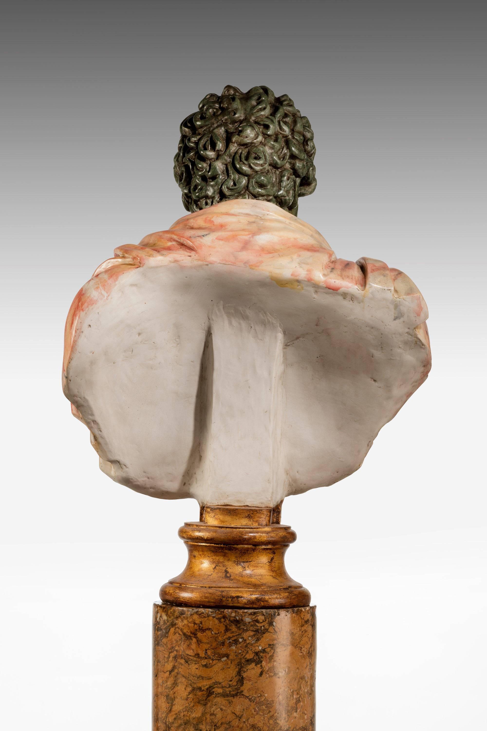 Bust of a Roman Emperor Septimus Severus 3