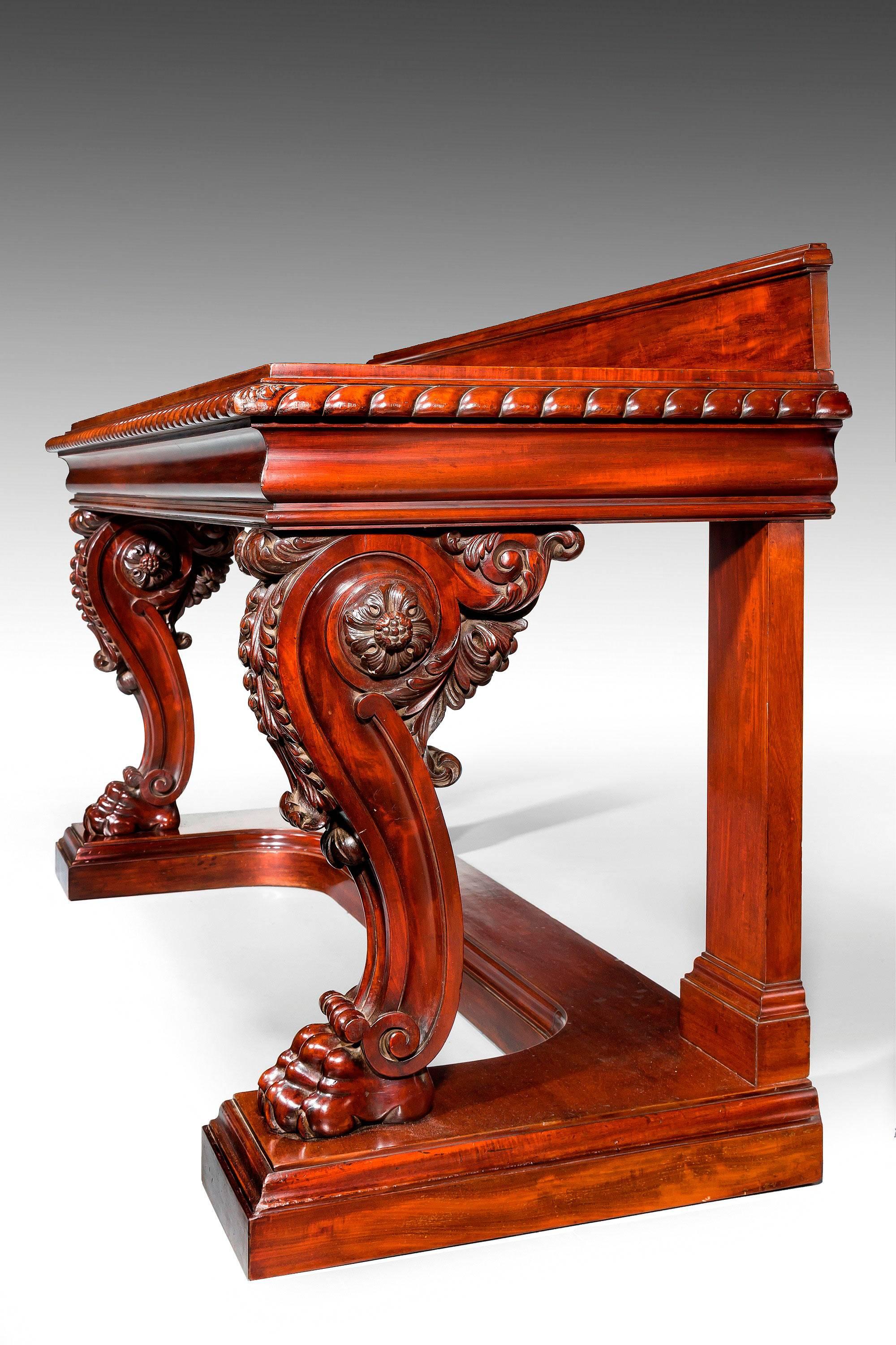 19th Century Regency Period Serving Table