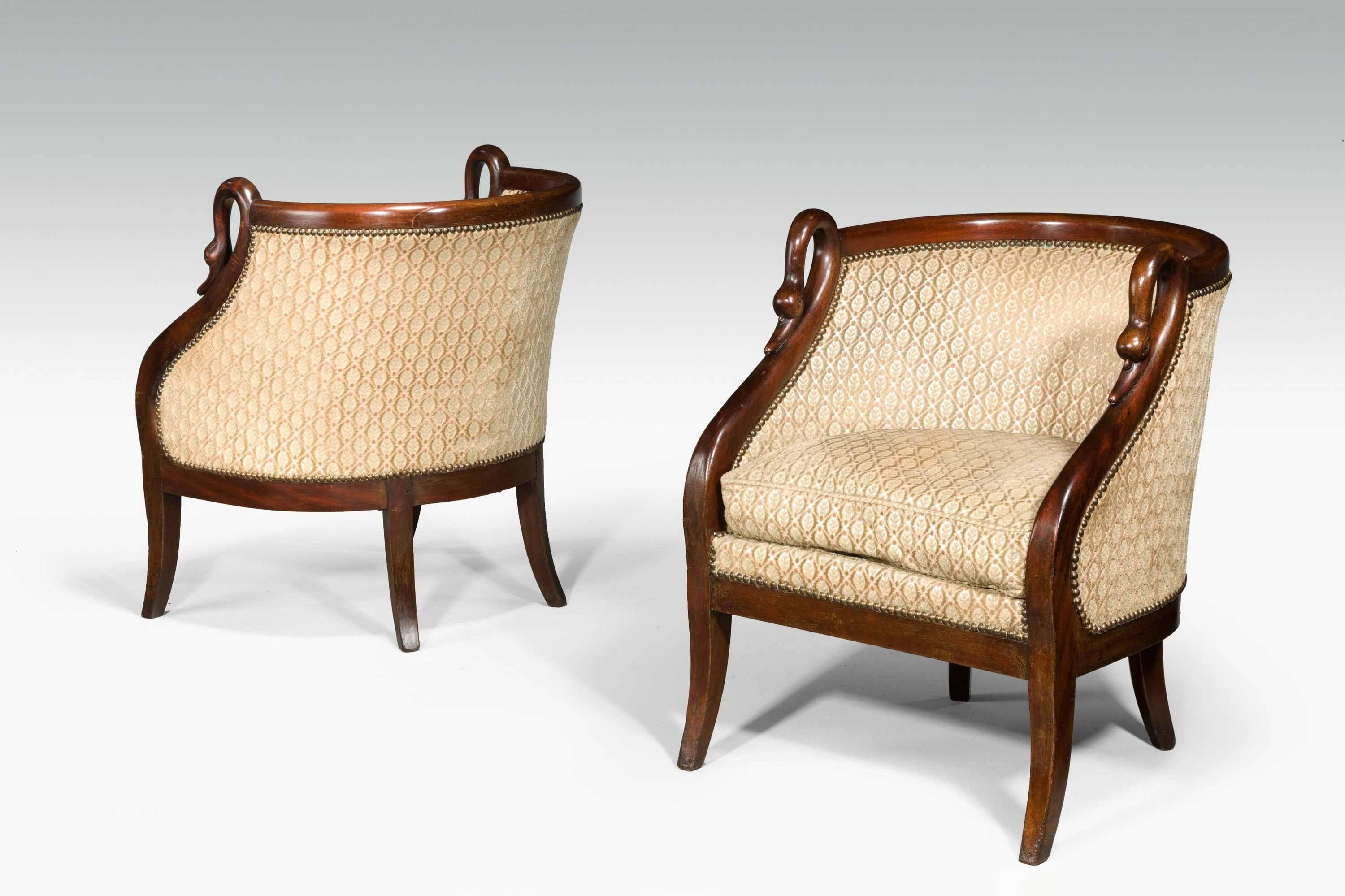 Pair of French Armchairs In Excellent Condition In Peterborough, Northamptonshire