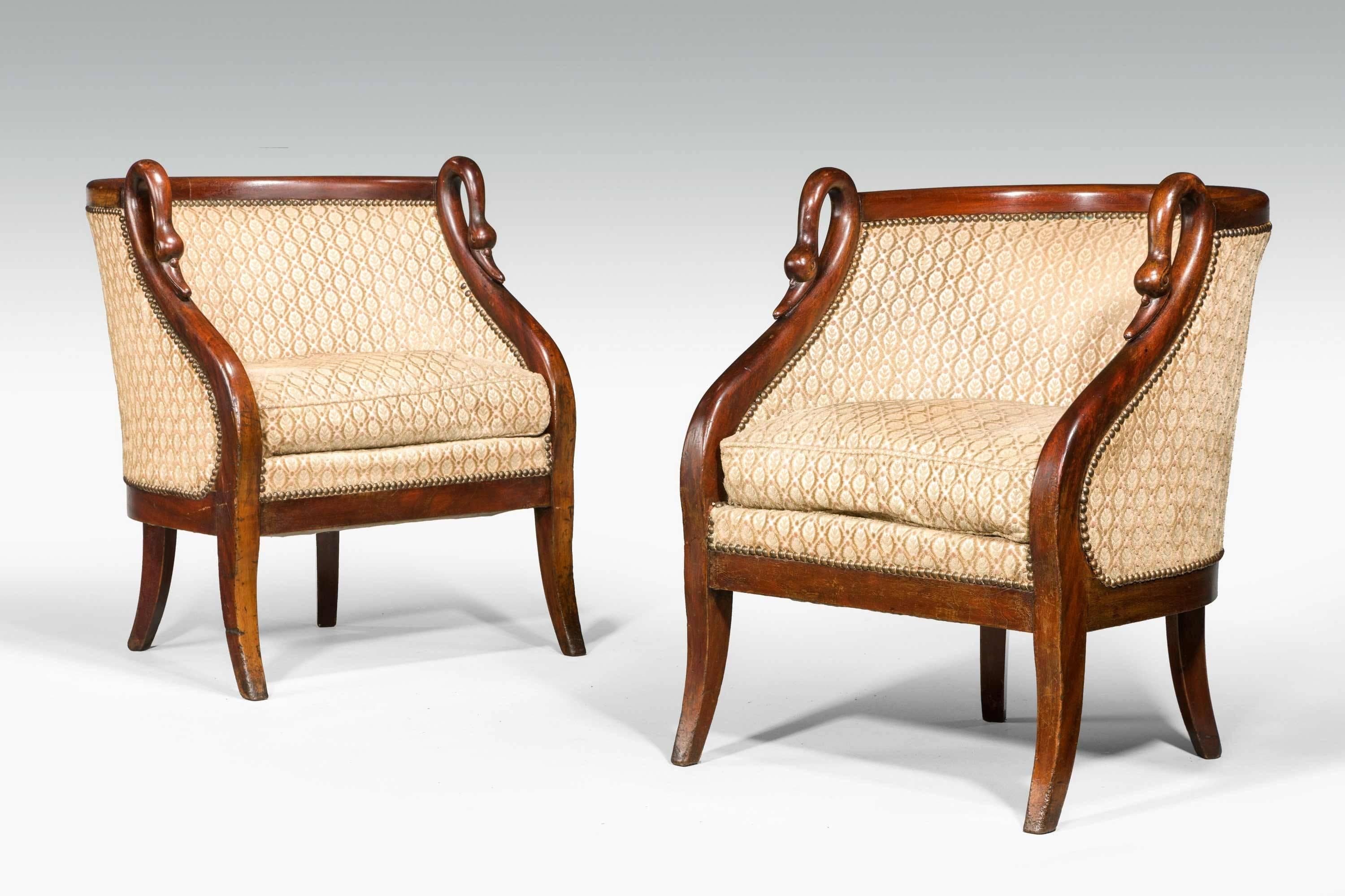 19th Century Pair of French Armchairs