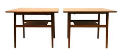 Pair of Danish End Tables by Aase Molle and Traevarefabrik