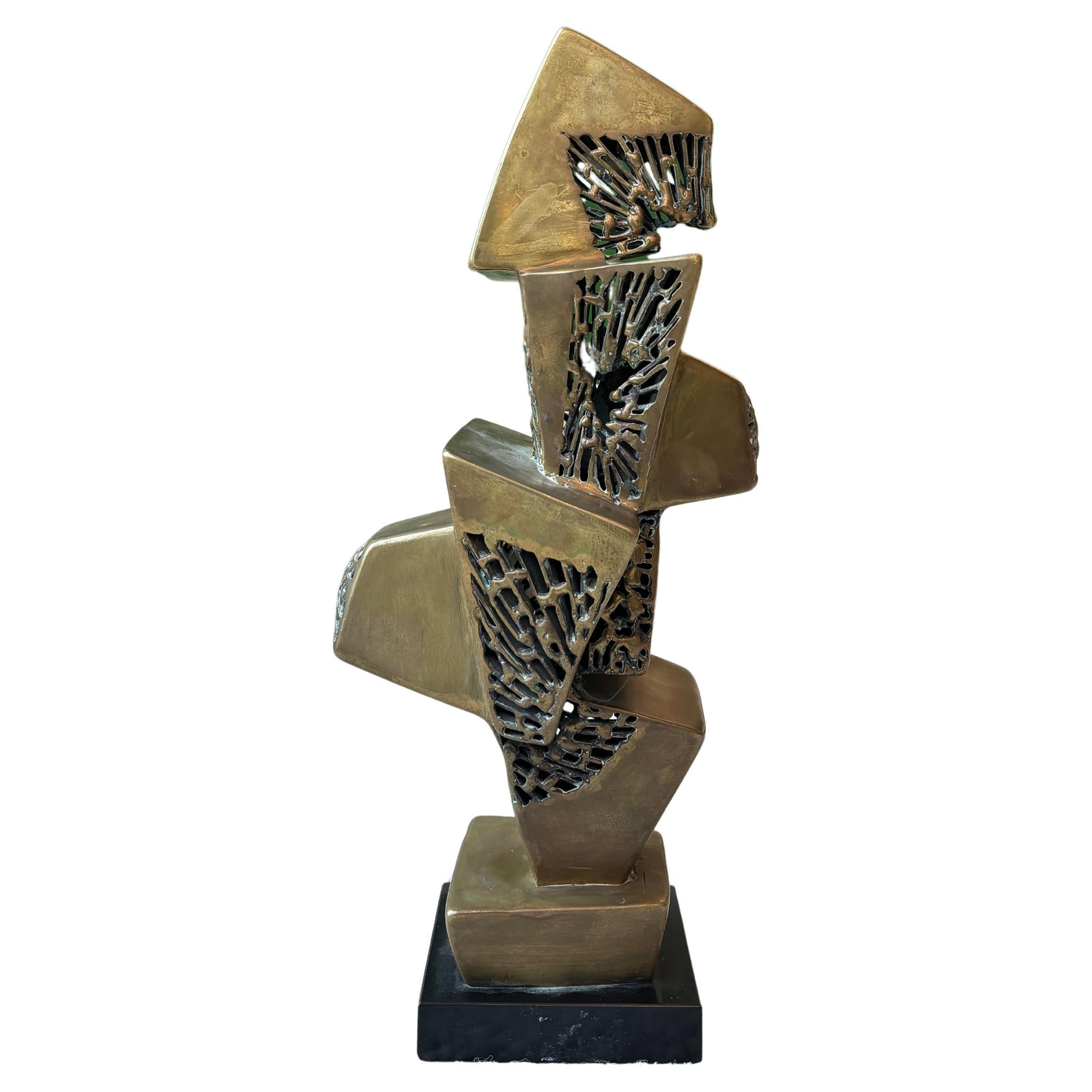 Dietrich Mohr escultor en bronce