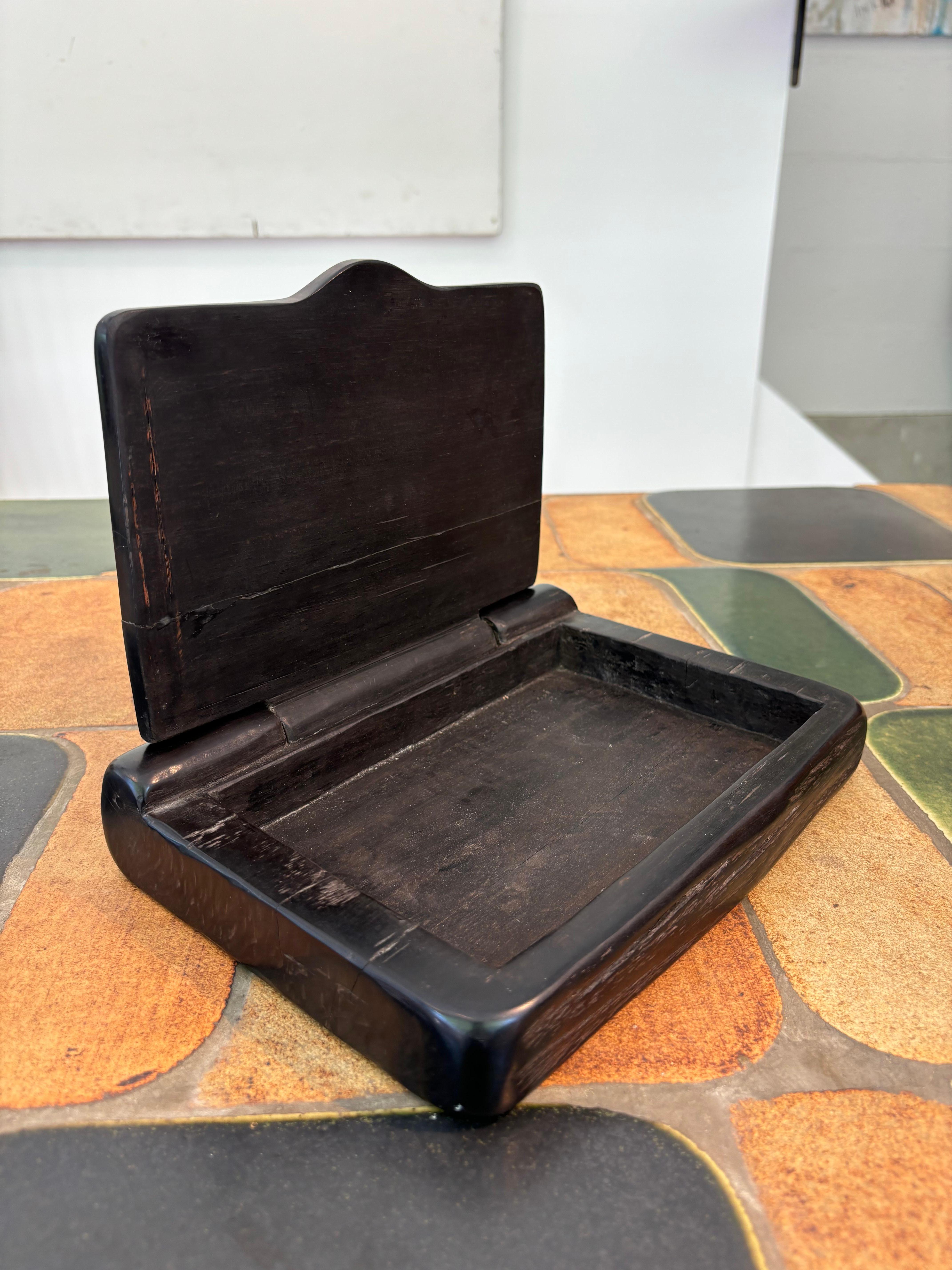 Odile Noll Boxen aus Ebenholz Gabun im Angebot 13
