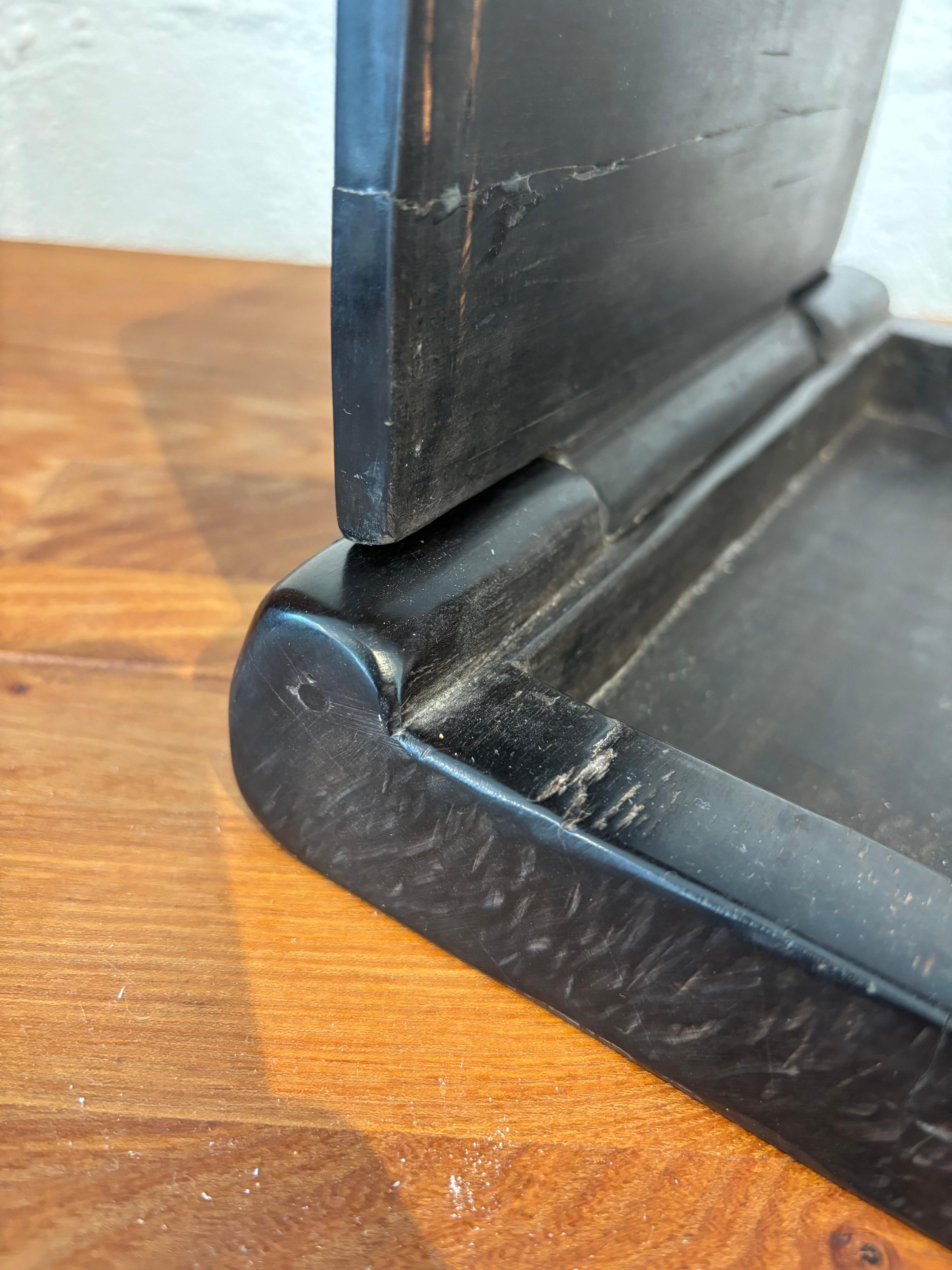 Odile Noll Boxen aus Ebenholz Gabun im Zustand „Gut“ im Angebot in SAINT-OUEN-SUR-SEINE, FR