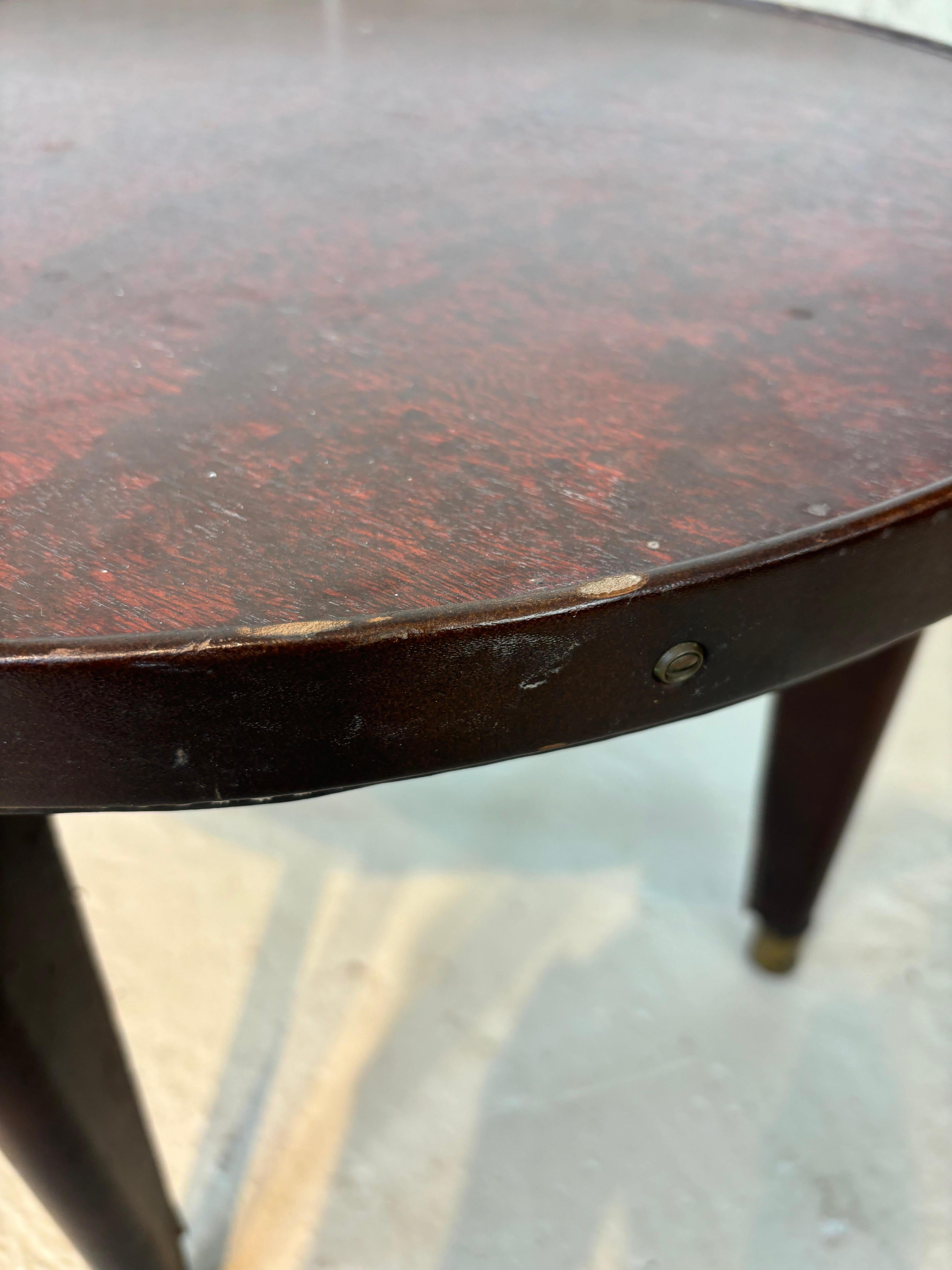 Table d'appoint ou table basse Jacques Quinet en vente 4