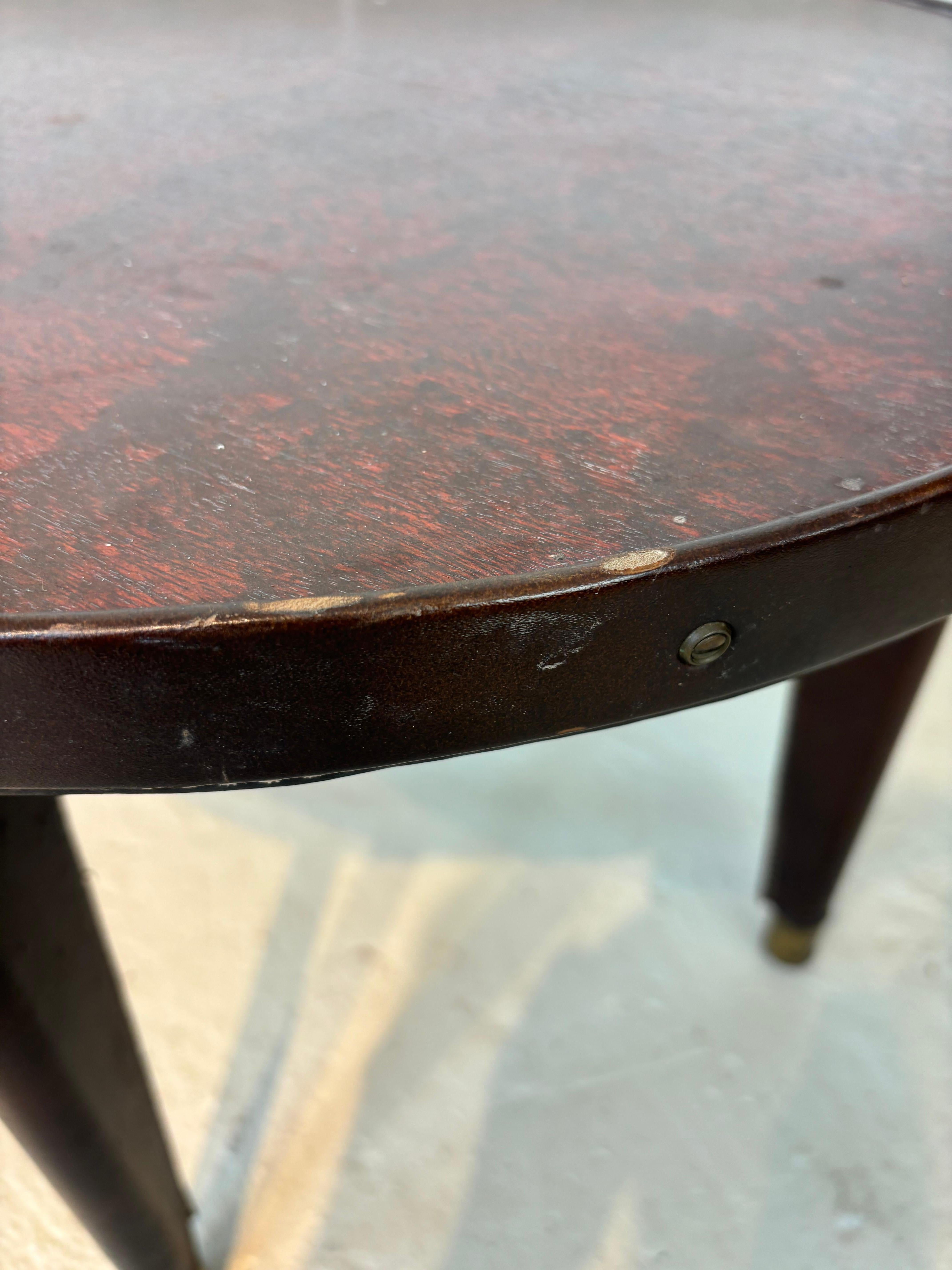 Table d'appoint ou table basse Jacques Quinet en vente 1