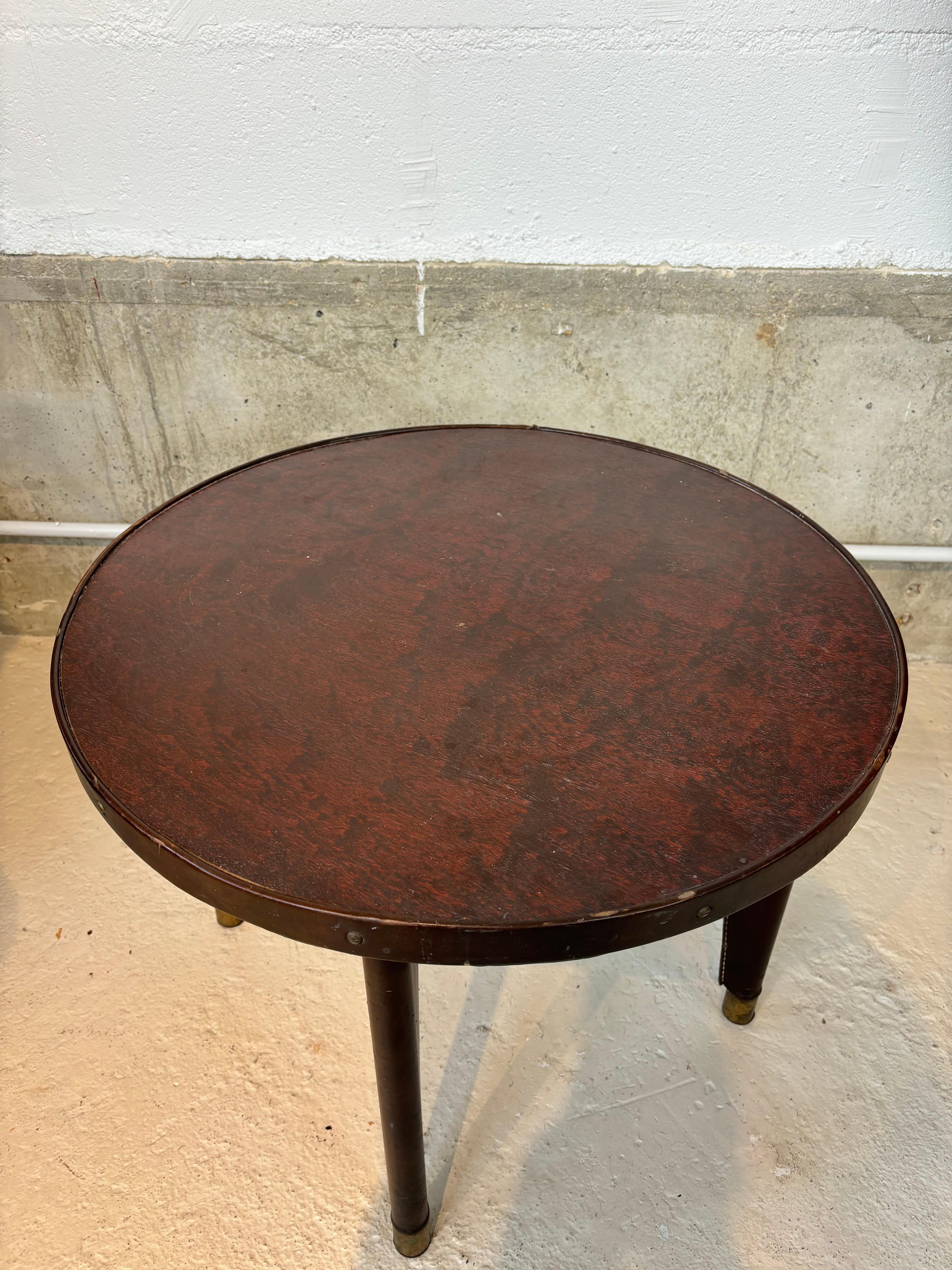 Table d'appoint ou table basse Jacques Quinet en vente 3