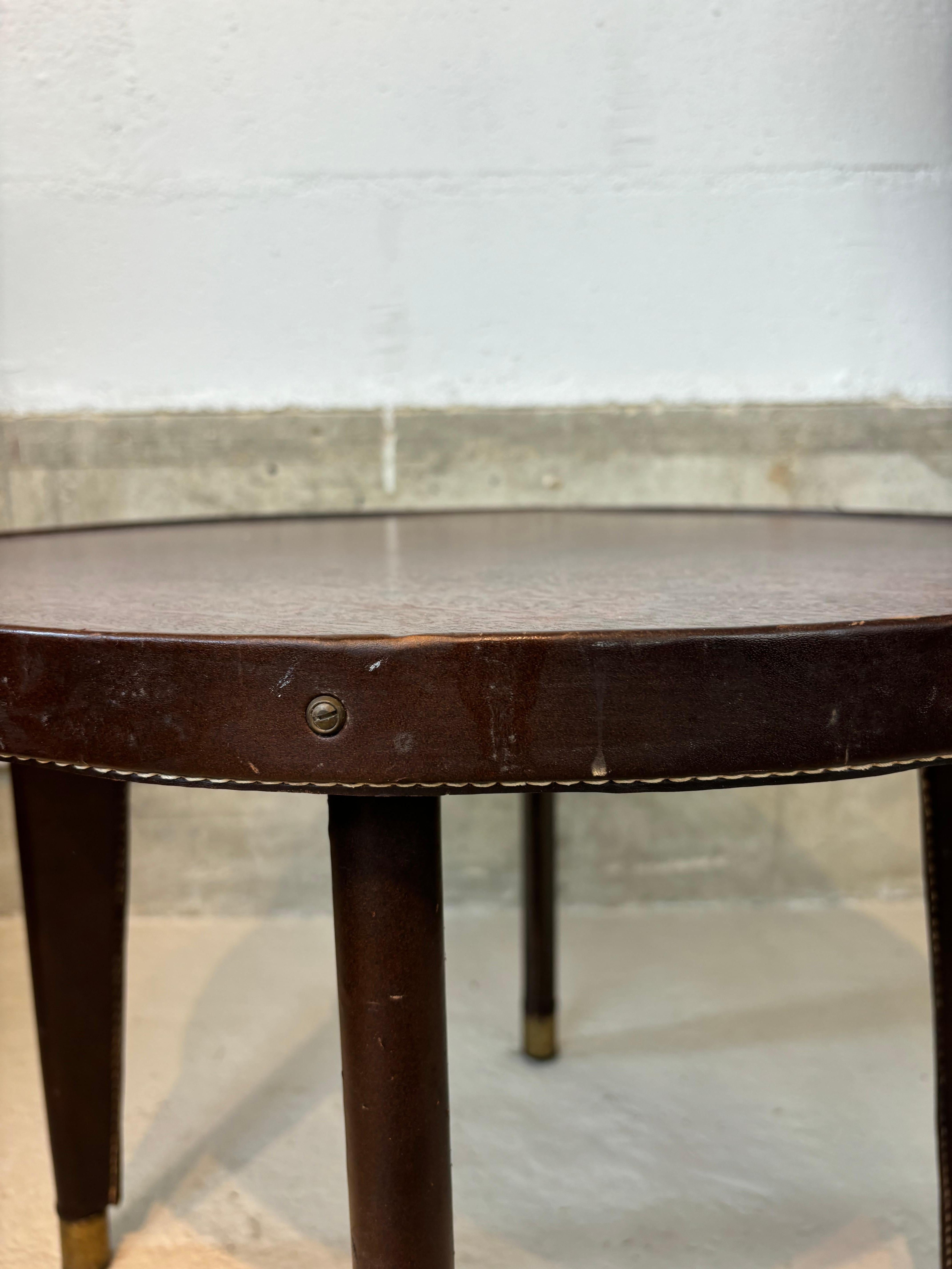 Milieu du XXe siècle Table d'appoint ou table basse Jacques Quinet en vente