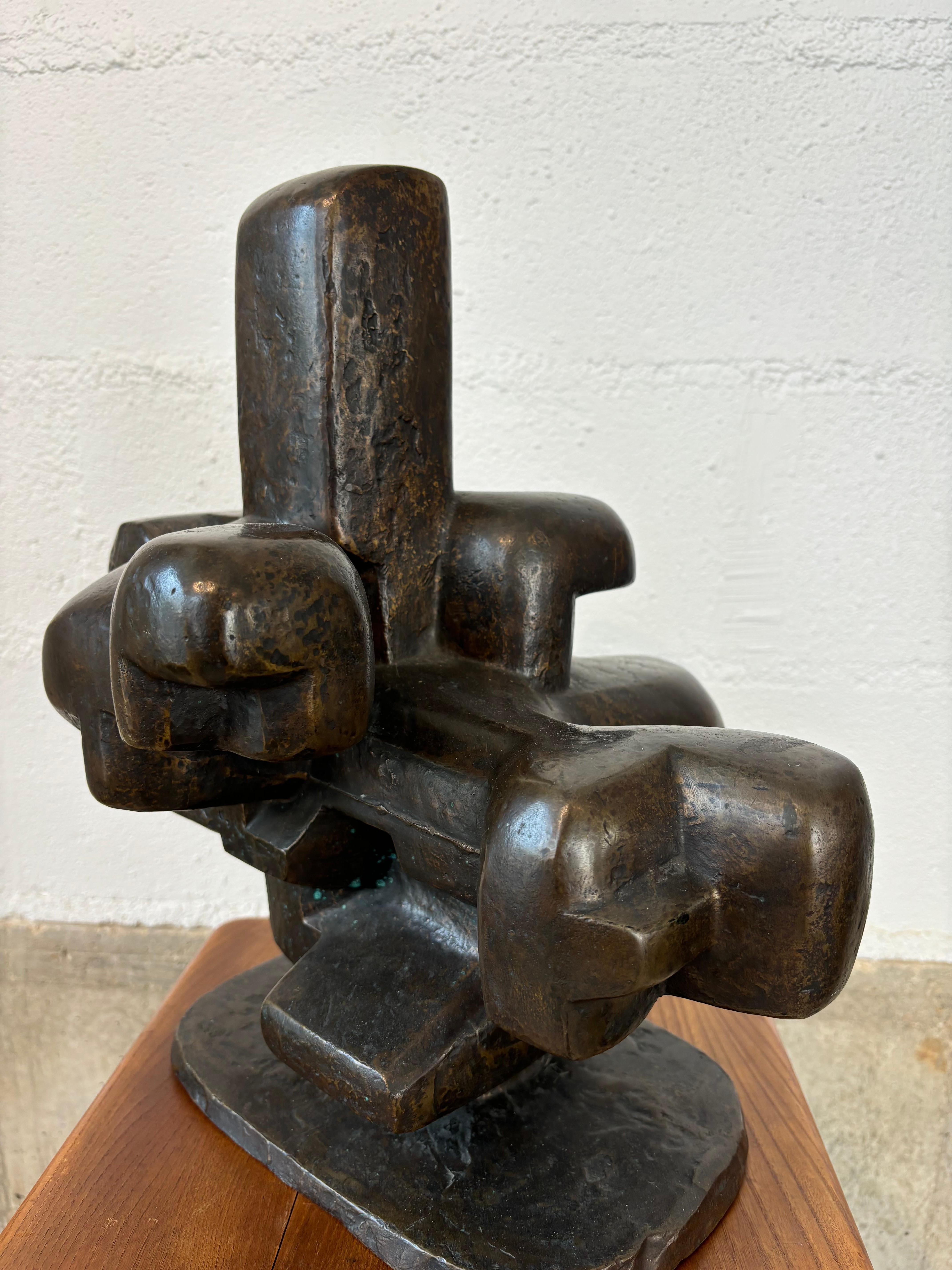 Metà XX secolo Scultura di Siegried Jona in vendita