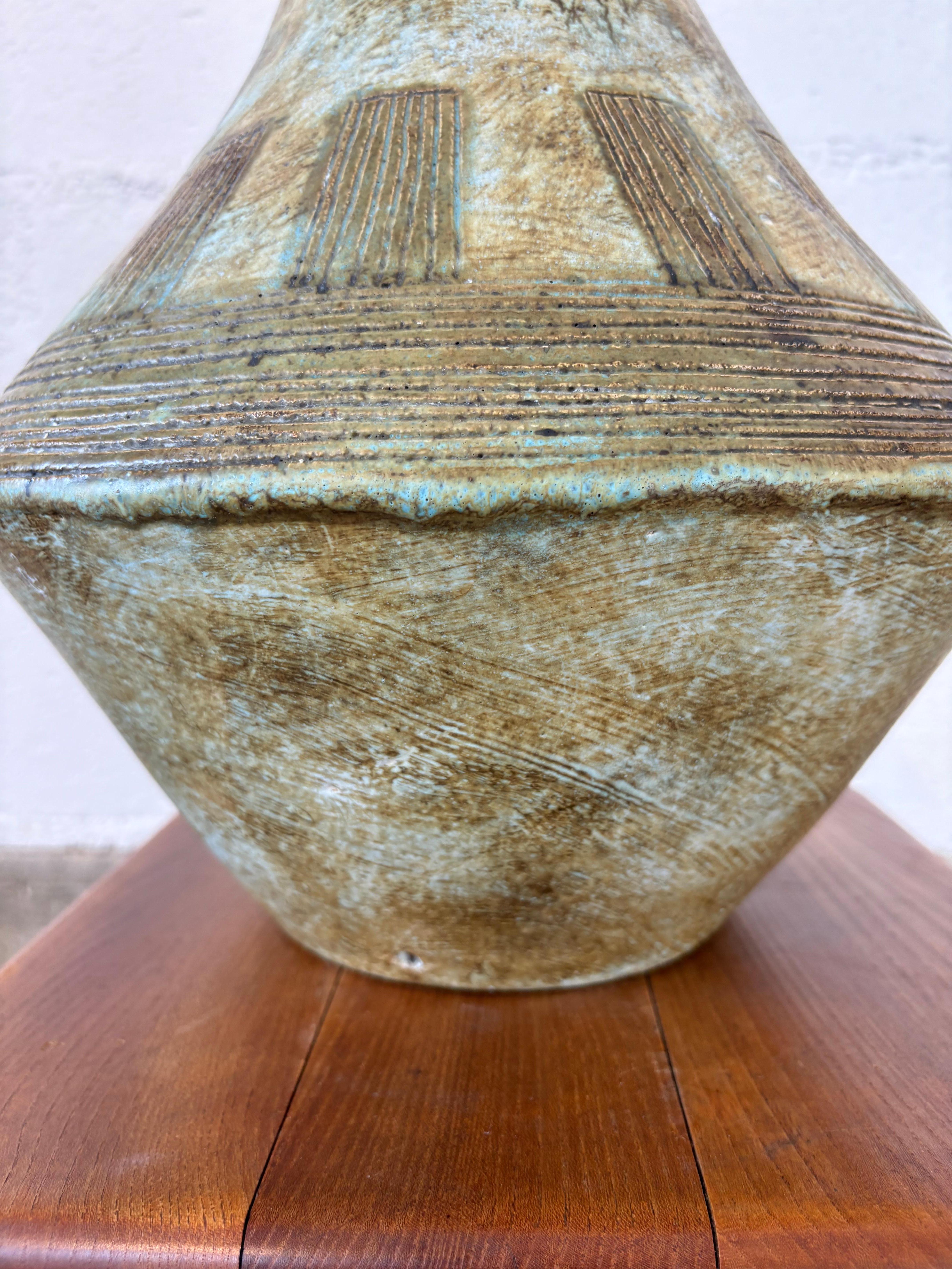 Toupie lamp by les 2 potiers For Sale 3
