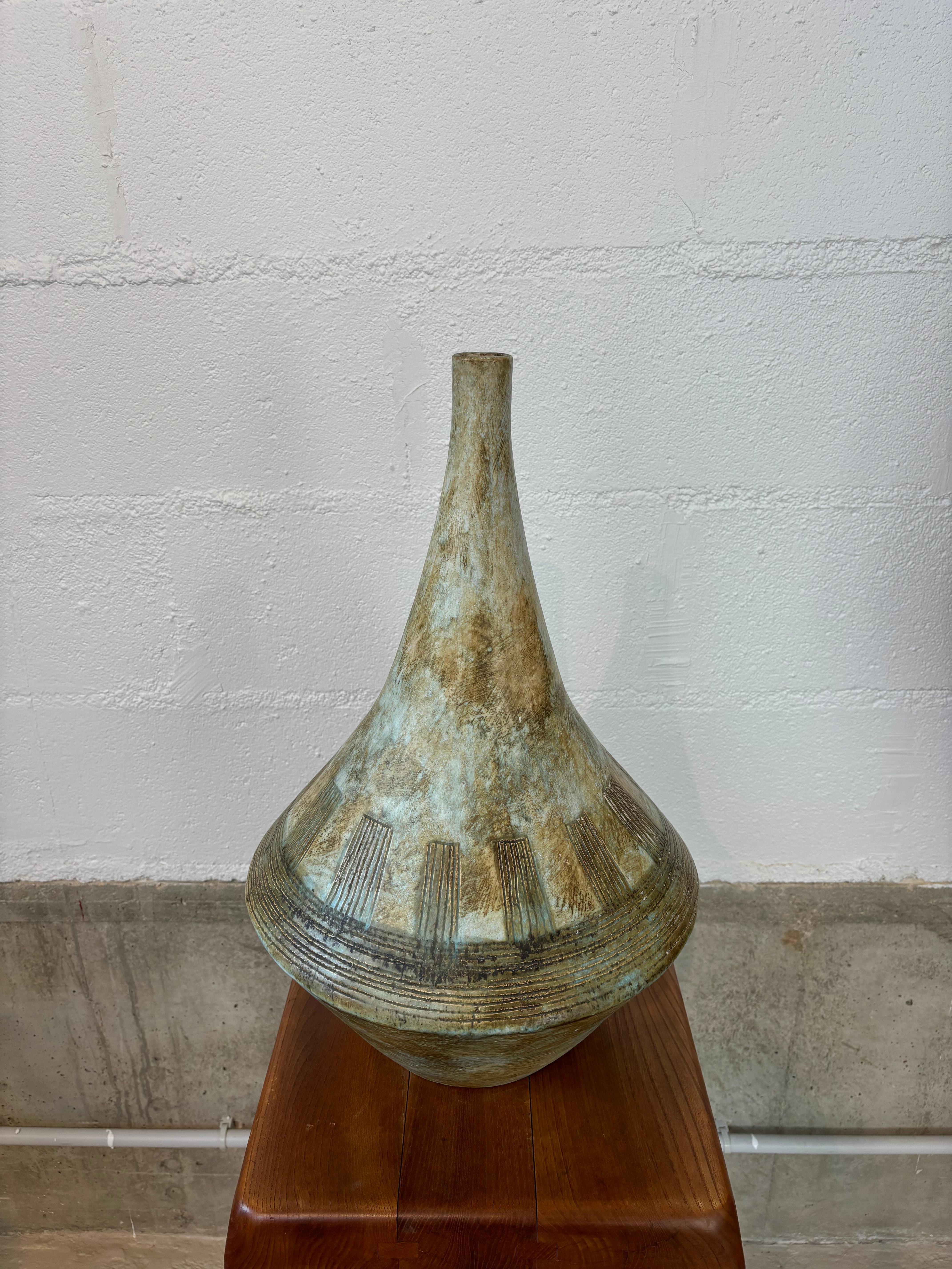 Toupie lamp by les 2 potiers For Sale 6