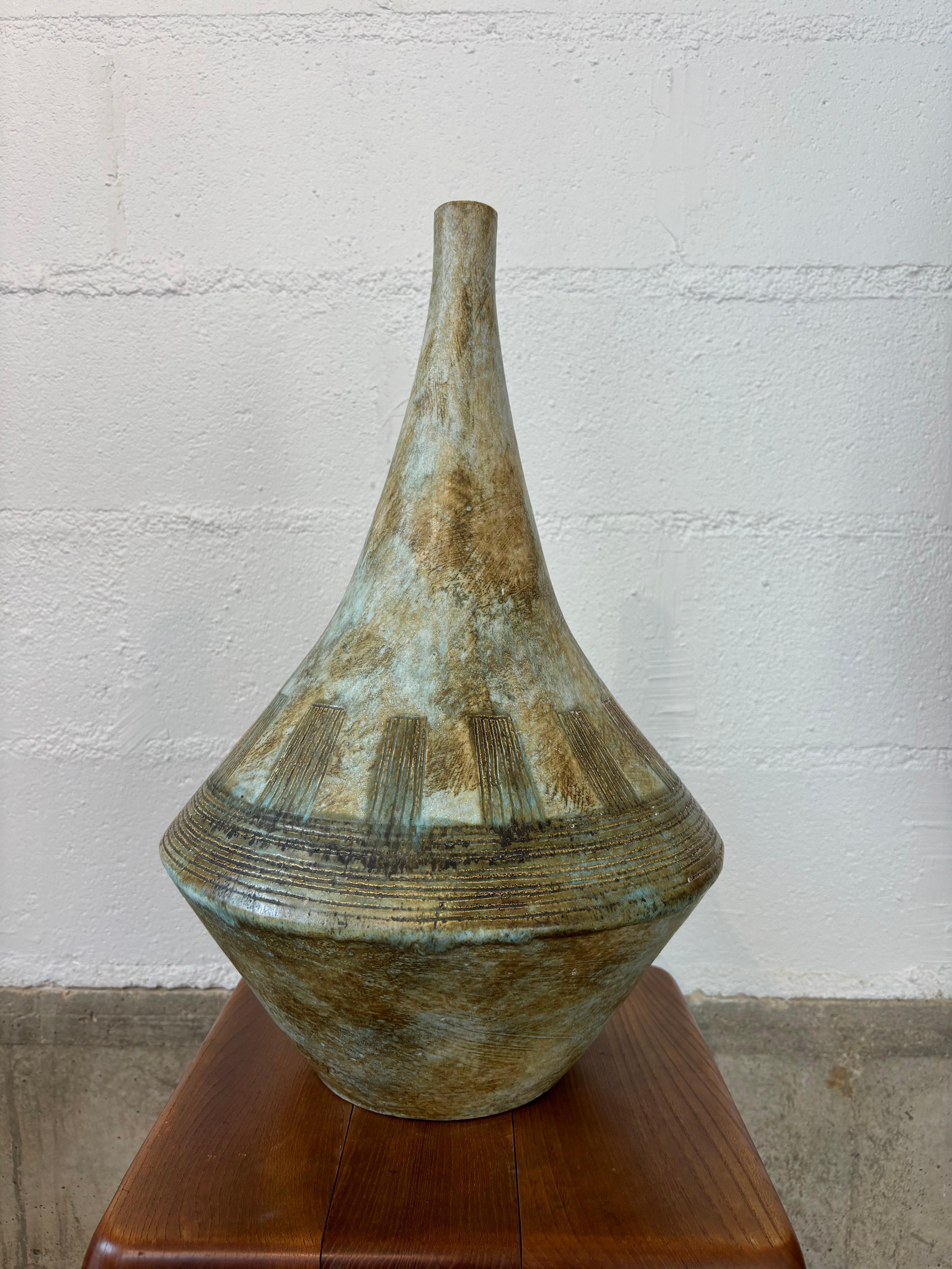 Toupie lamp by les 2 potiers For Sale 7