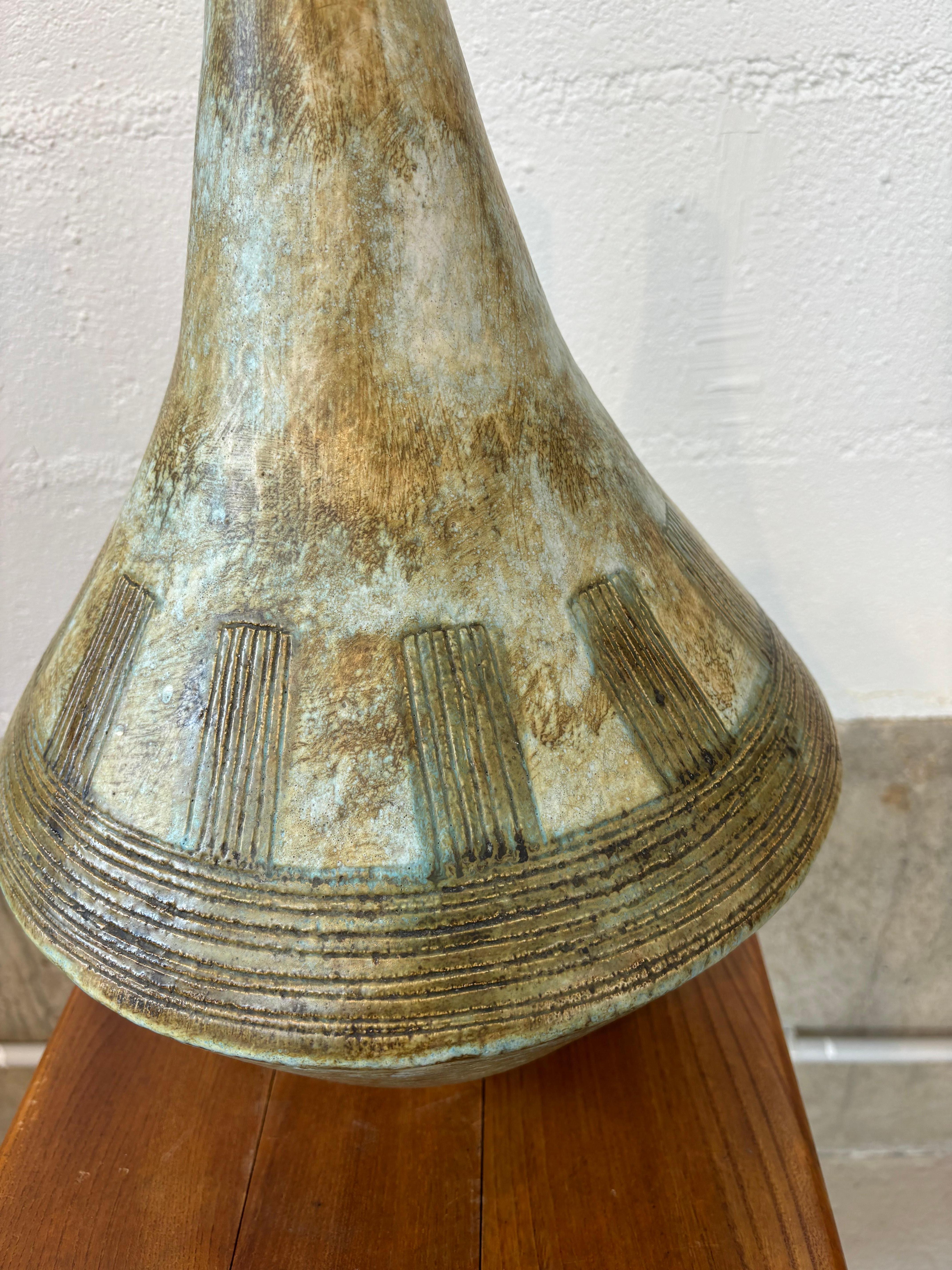 Toupie lamp by les 2 potiers For Sale 12