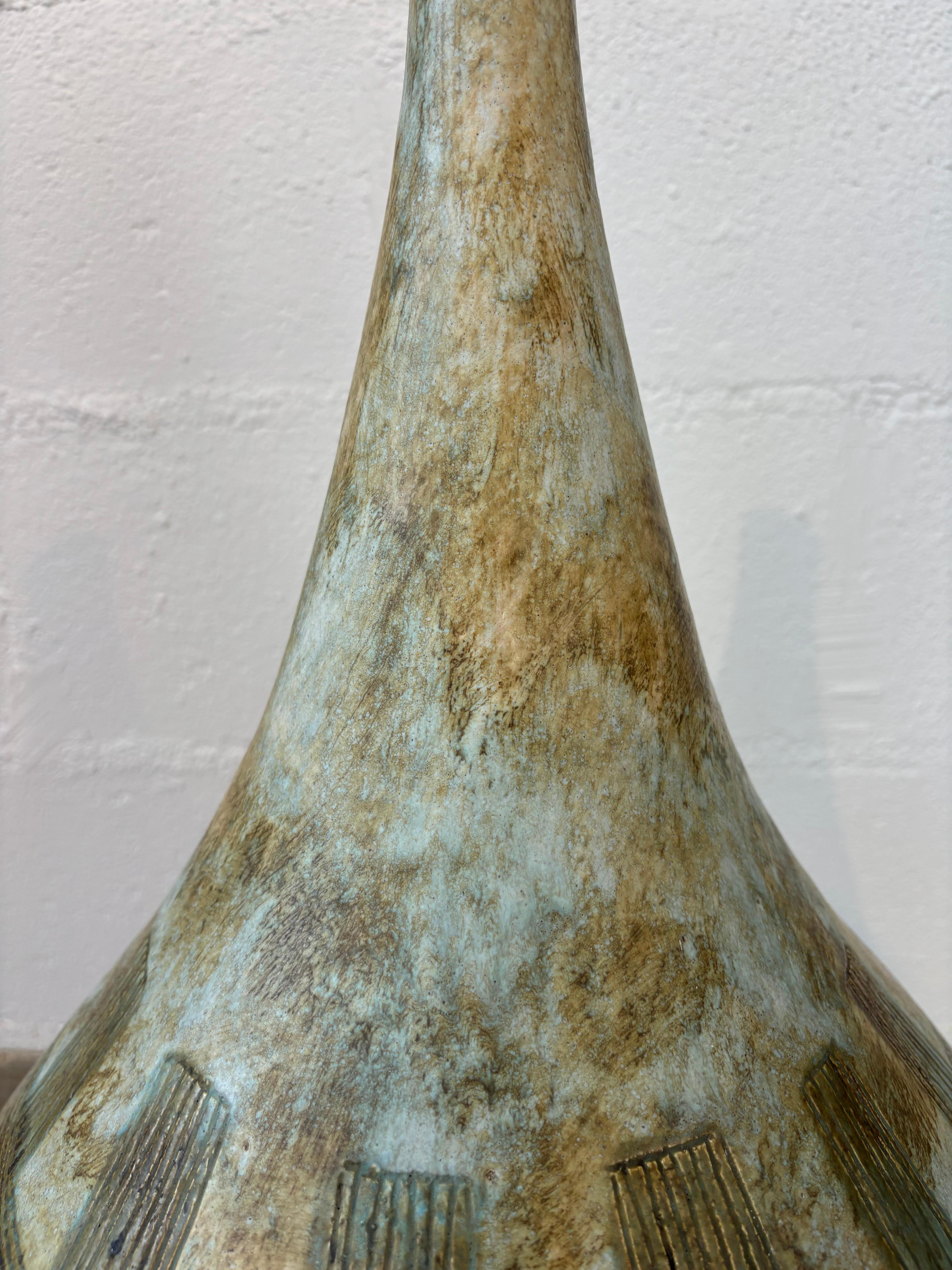 Toupie lamp by les 2 potiers For Sale 10