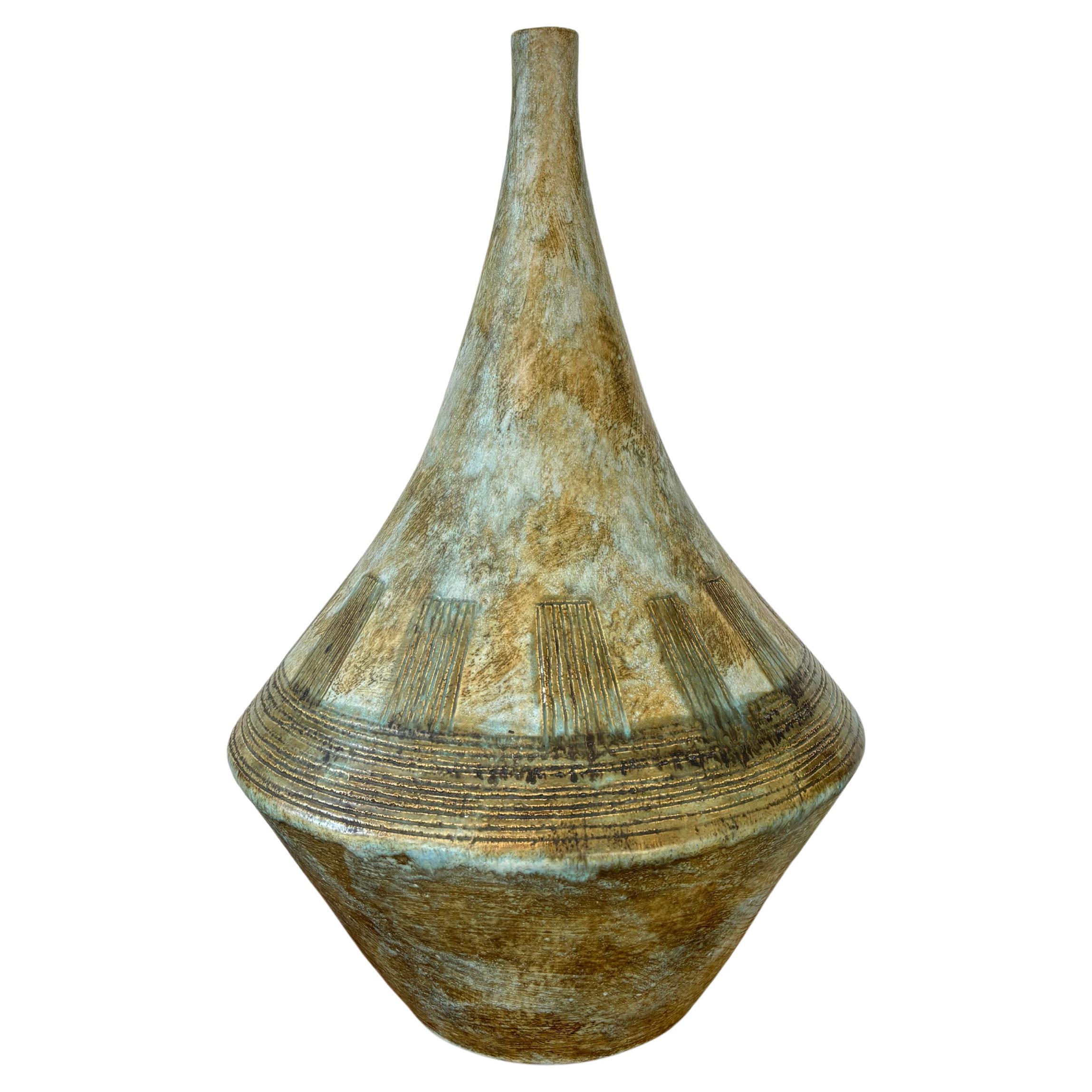 Toupie lamp by les 2 potiers For Sale
