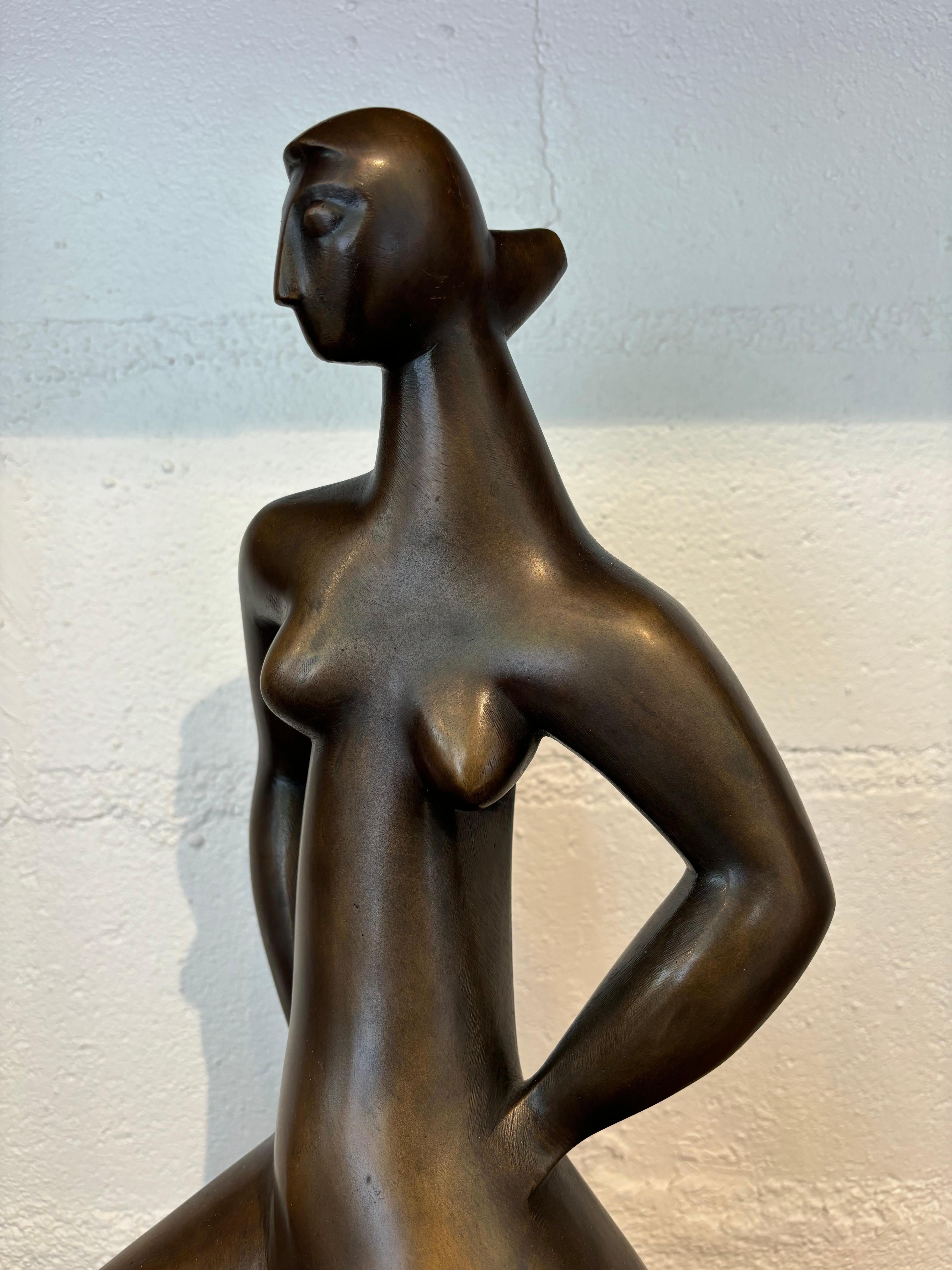 Wunderschöne figurative Skulptur von Siegfried Jonas im Angebot 5