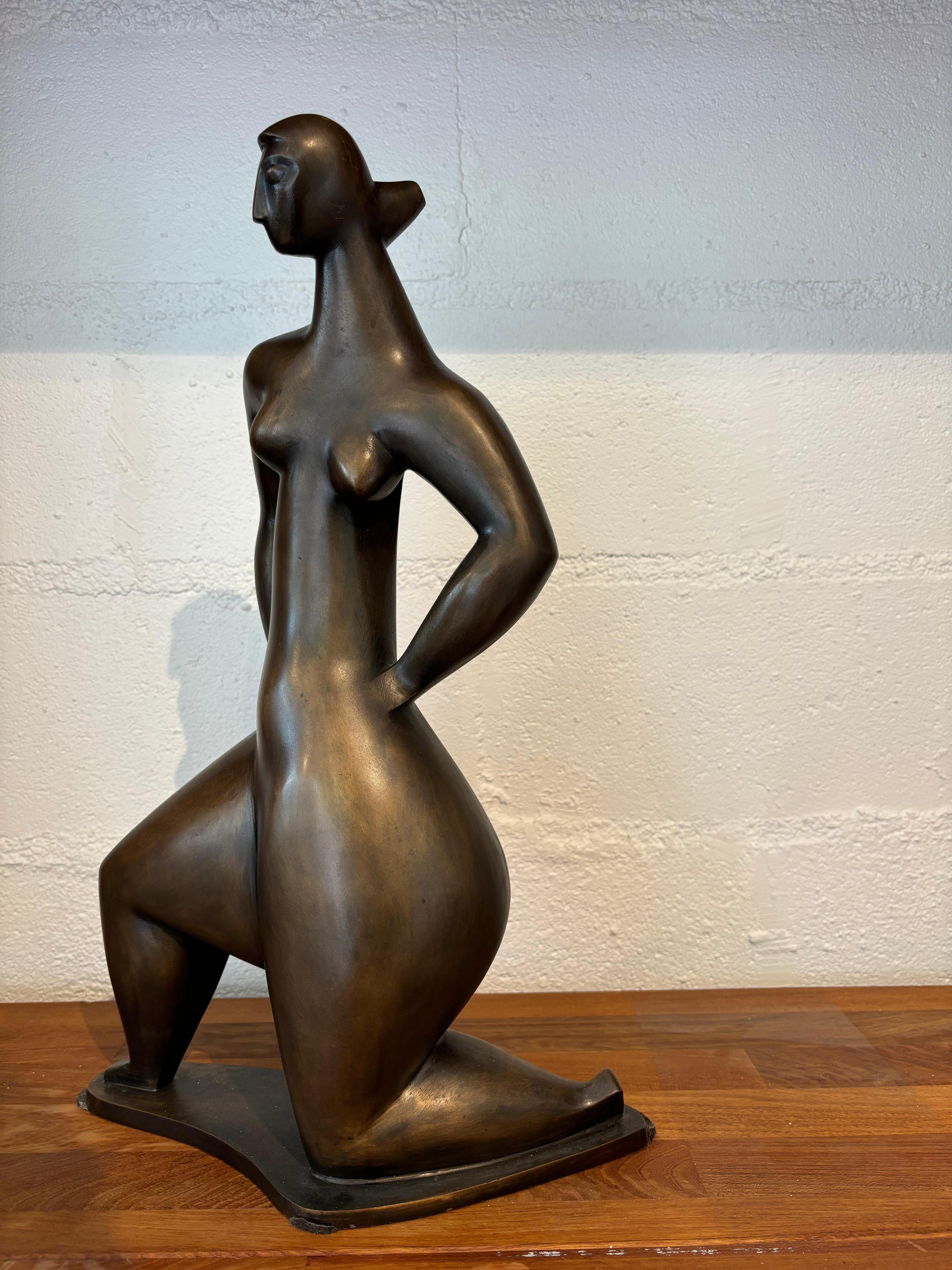 Wunderschöne figurative Skulptur von Siegfried Jonas im Angebot 7