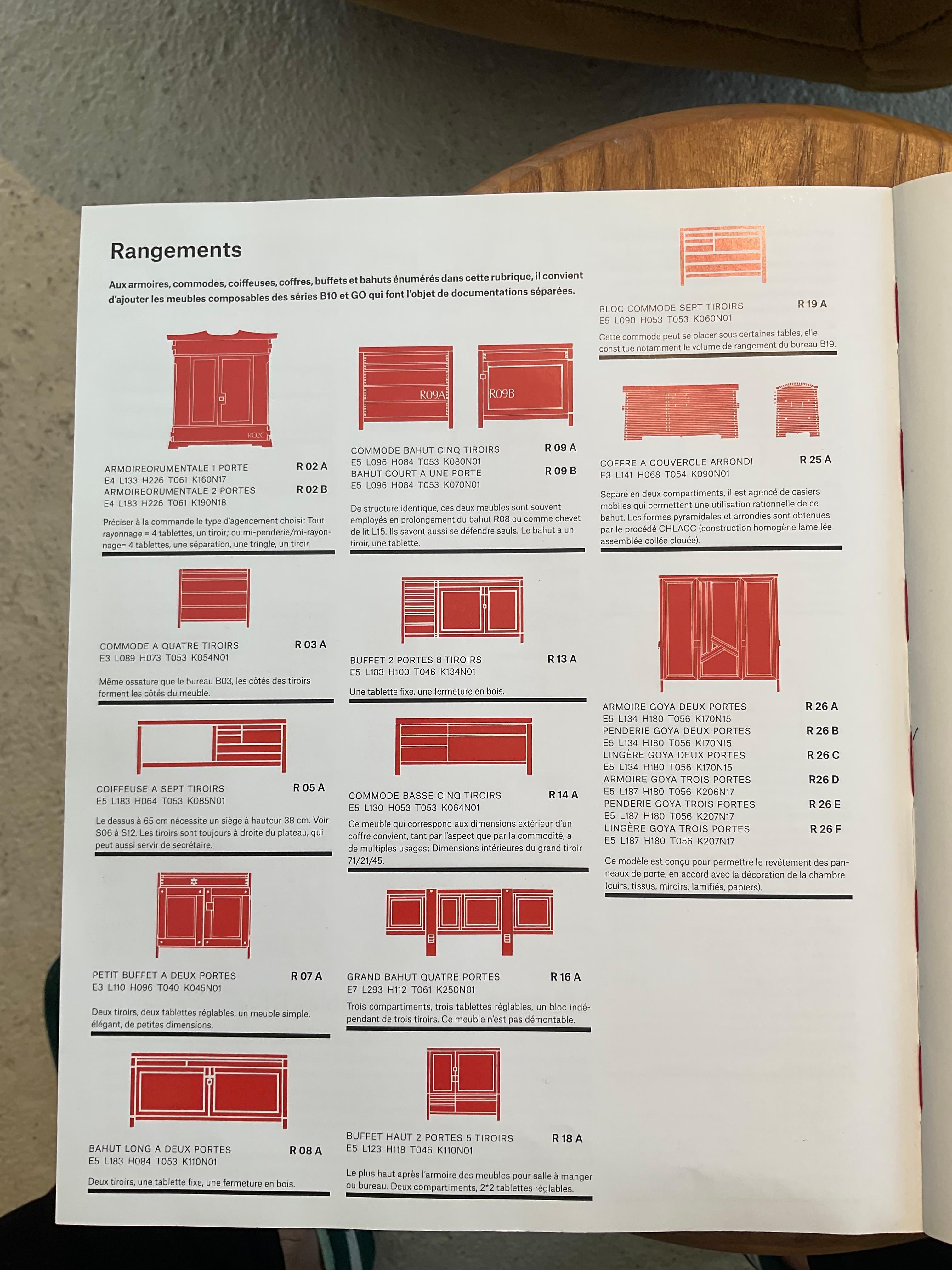R05 Un bureau par Pierre Chapo en vente 12