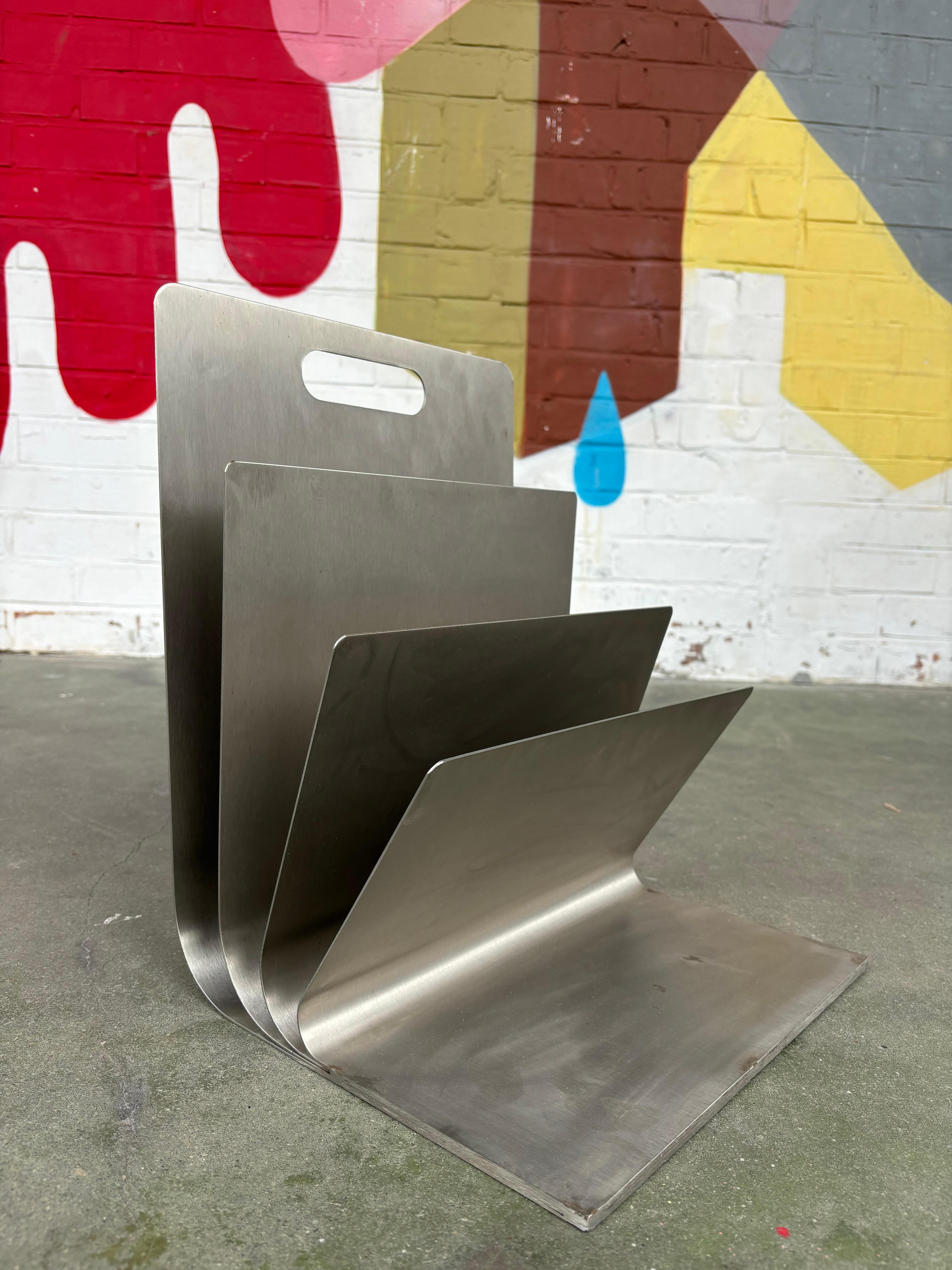 Modern Magazine rack by Xavier Féal For Sale