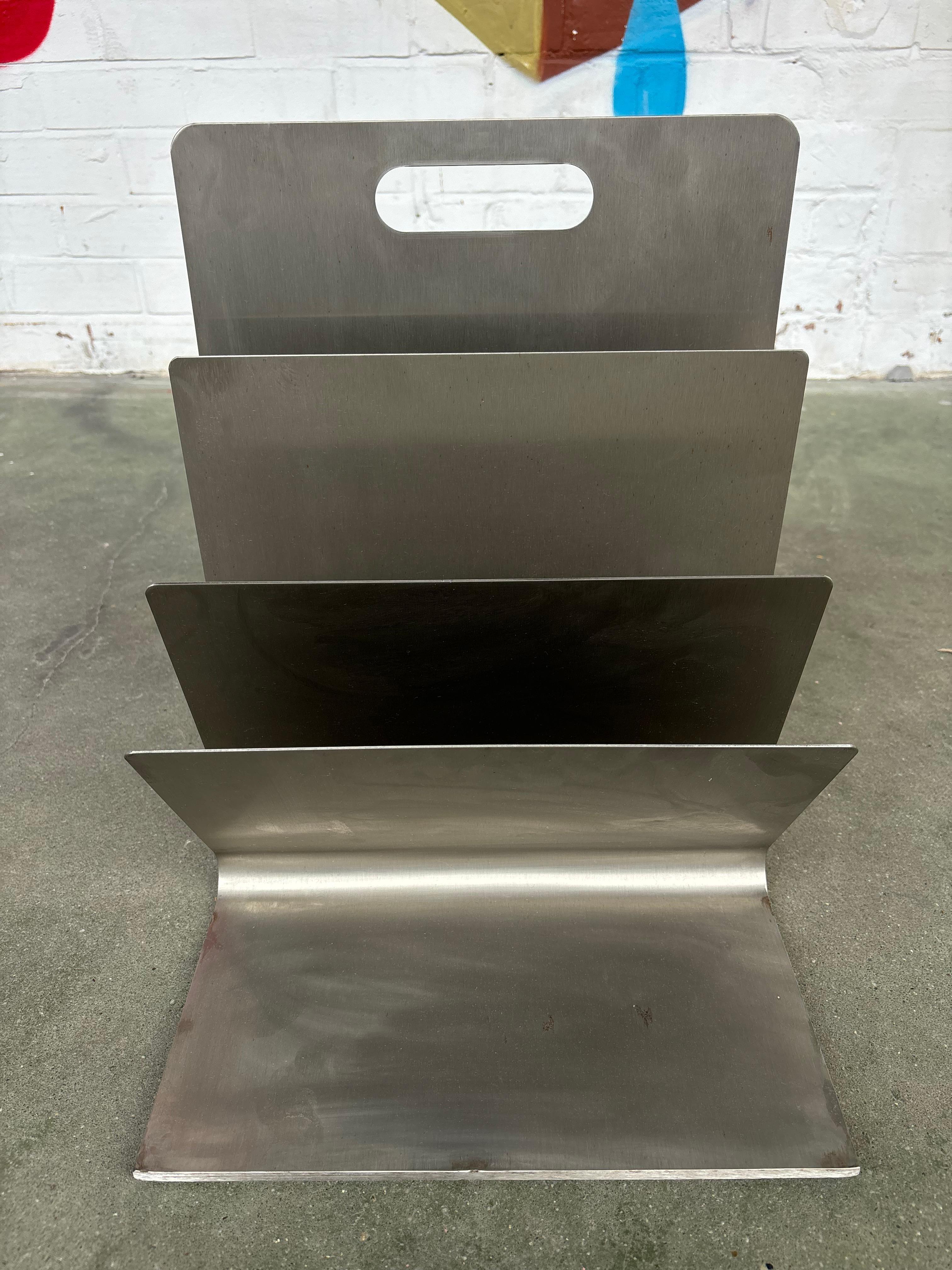Late 20th Century Magazine rack by Xavier Féal For Sale