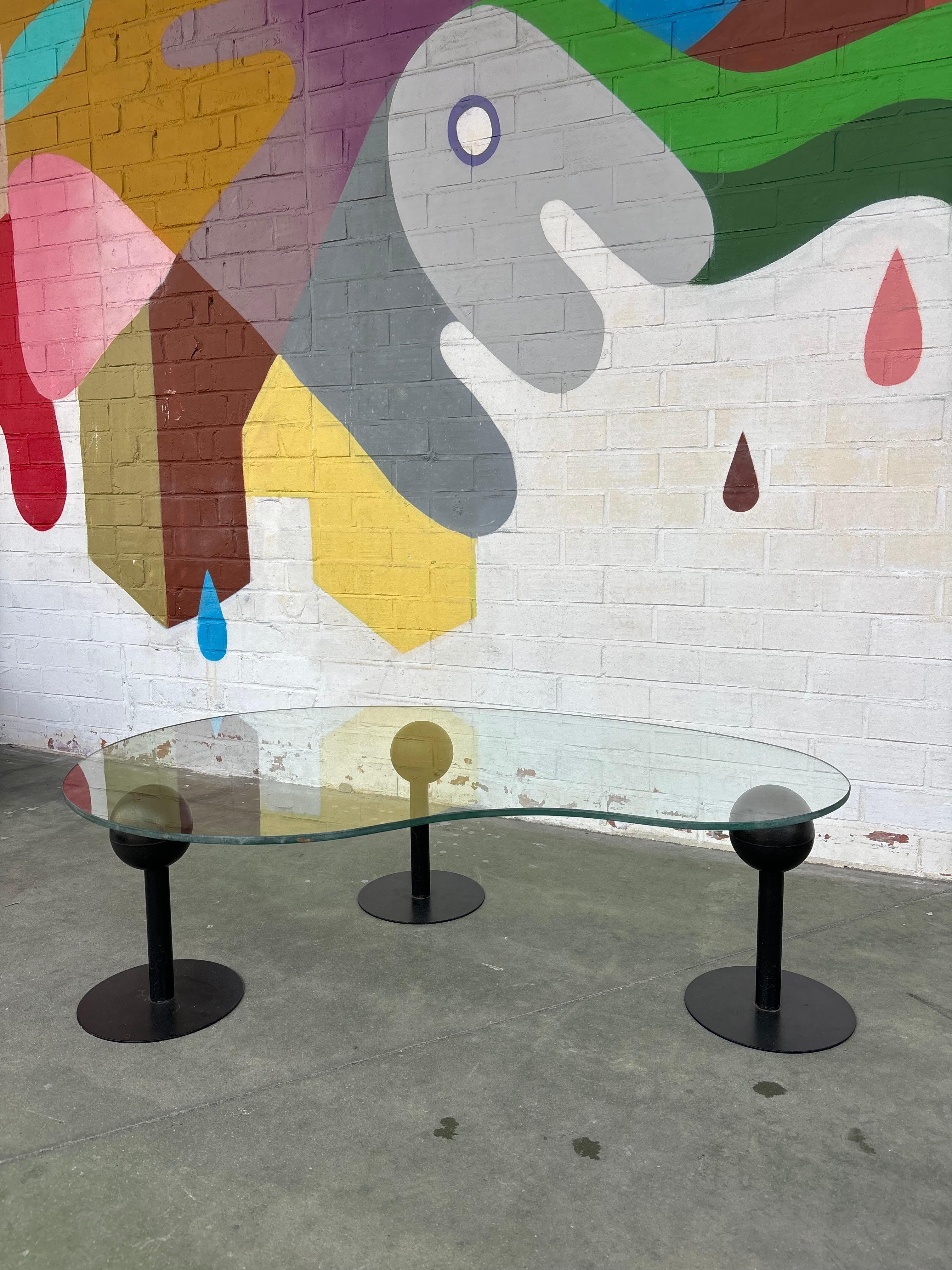 Table basse jeune Phillips par Phillipe Starck Bon état - En vente à SAINT-OUEN-SUR-SEINE, FR