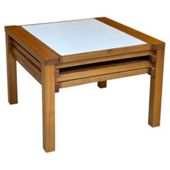 Modularer Couchtisch mit drei Tischplatten von Bernard Vuarnesson, um 1970
