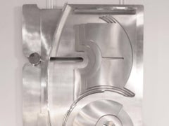 Panel in Chromed Steel by Franz Sartori, 1972