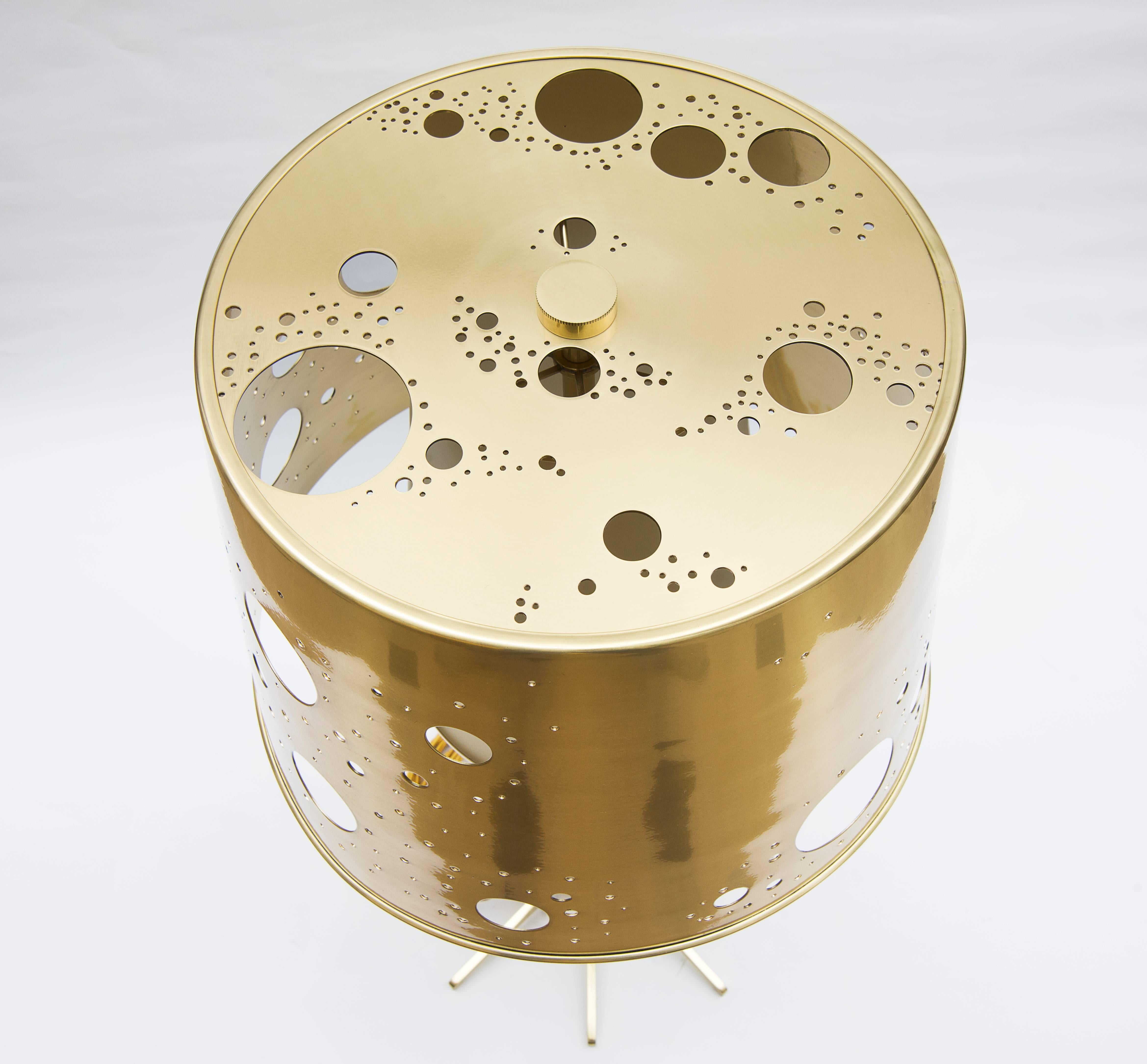 Modern Pair of 'Lattea' Table Lamps by Roberto Giulio Rida For Sale