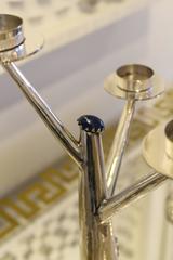 Very Refined Pair of Candleholders by Arrigo Finzi