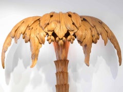 Palm Trees Floor Lamps by Maison Jansen