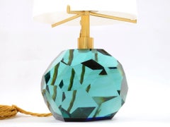 Pair of Lamps "Diamante Blu" by Roberto Giulio Rida