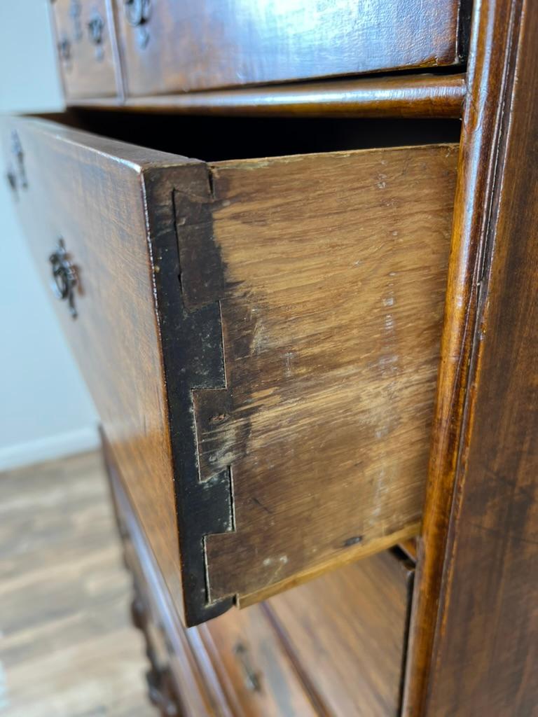 Antique Early 18th Century William & Mary Highboy For Sale 5
