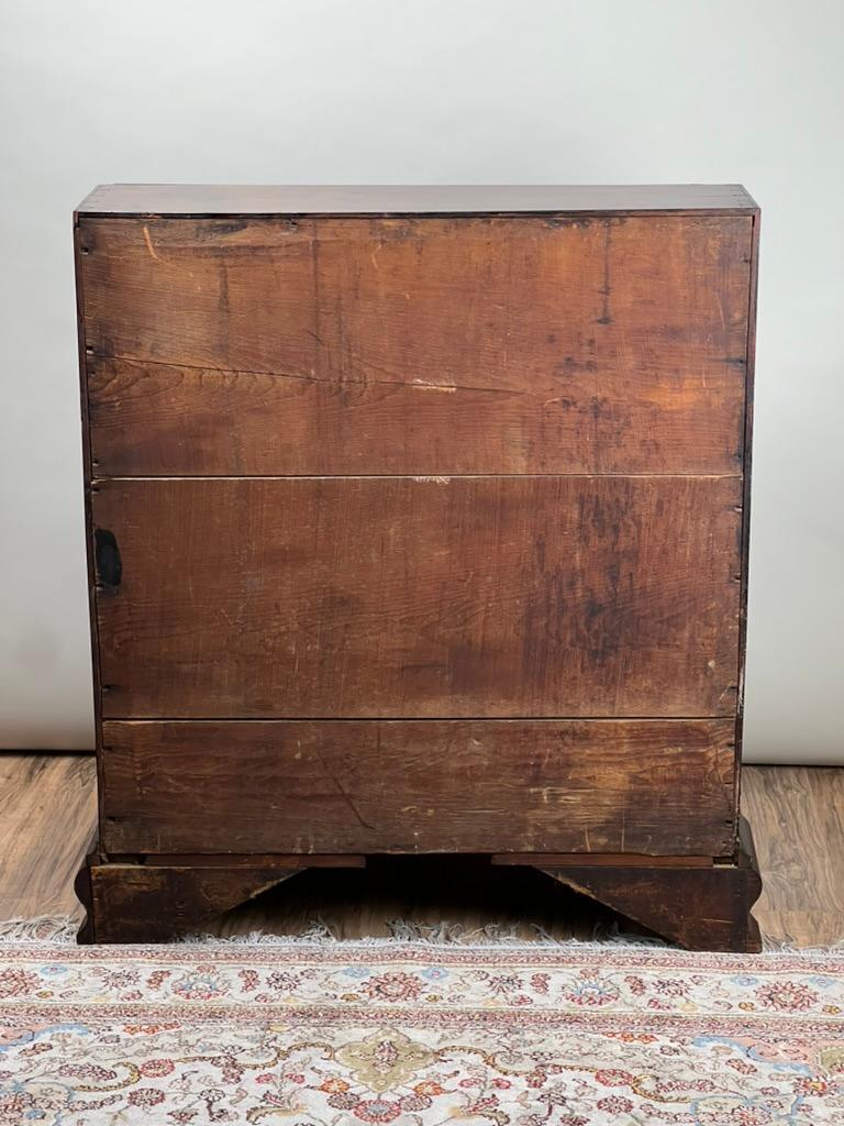 Antique RI or CT Chippendale Mahogany Slant Front Secretary c. Late 18th Century For Sale 9