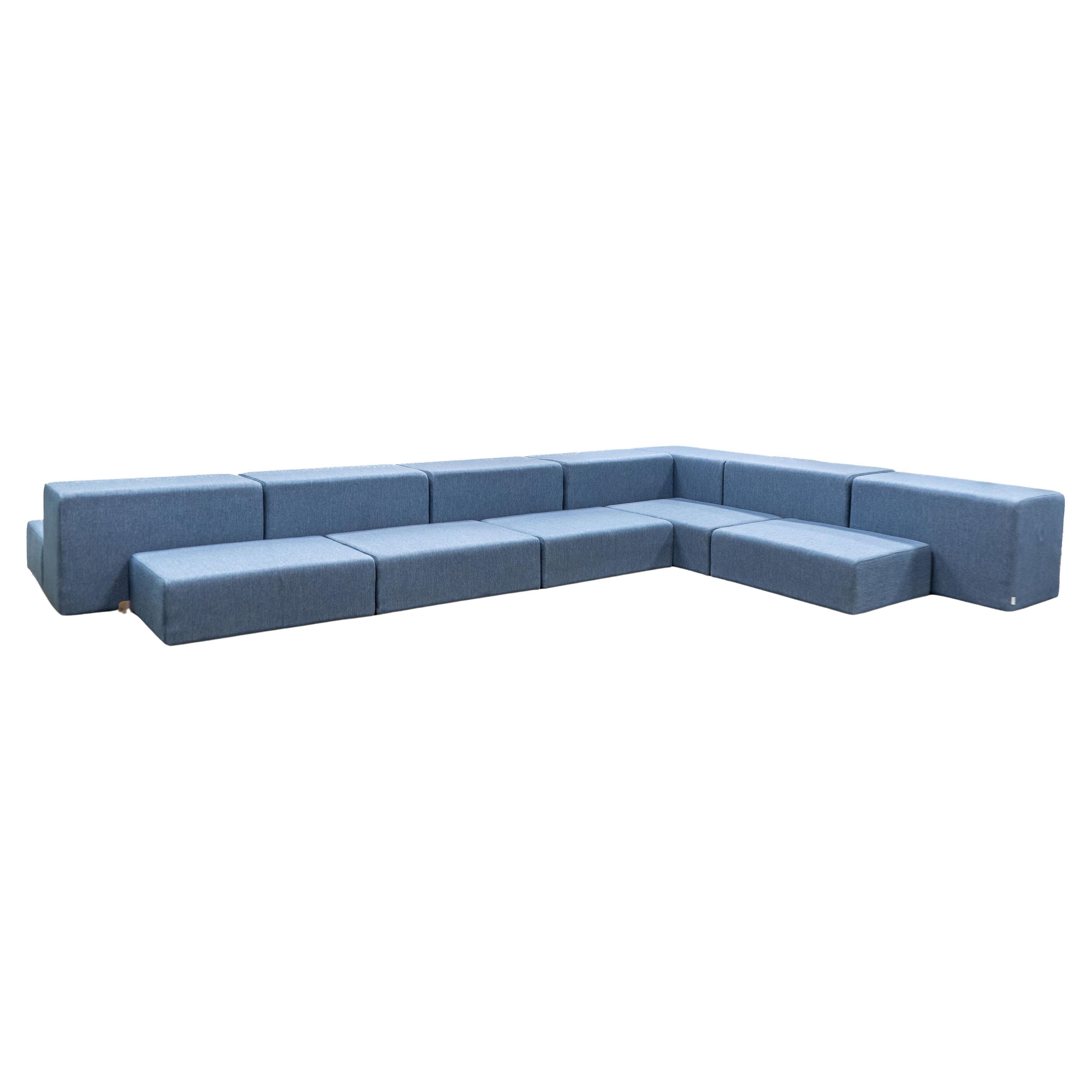 Living Divani Flexible Modular Outdoor Sofa and Daybed For Sale